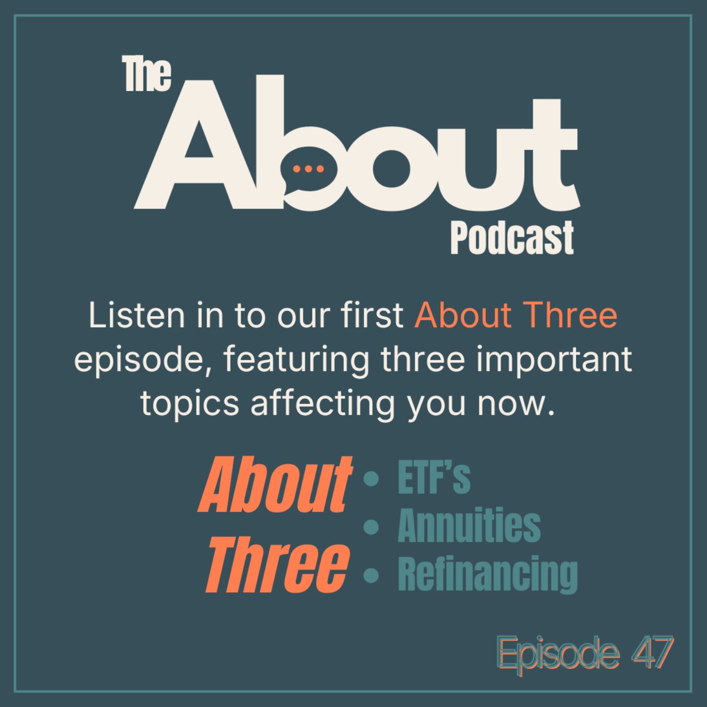 About Three episode artwork