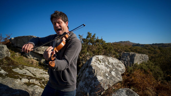 Seth Lakeman on Dartmoor