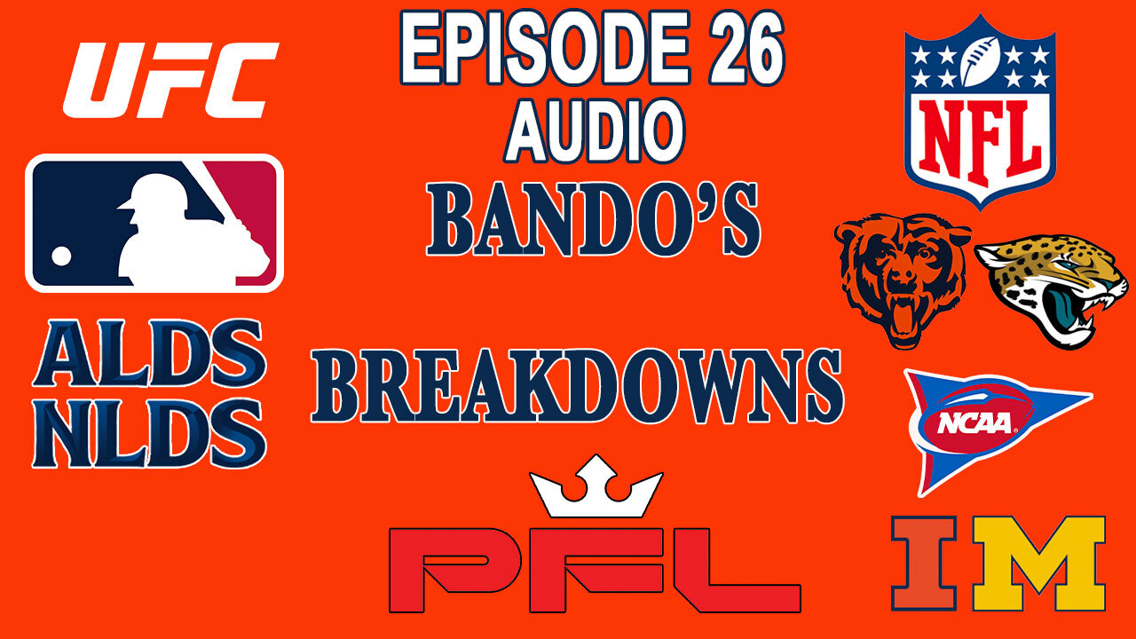 Francis Ngannou travels to America for Illinois-Michigan | Bando Breakdowns Ep 26 - 10/17/2024 episode artwork