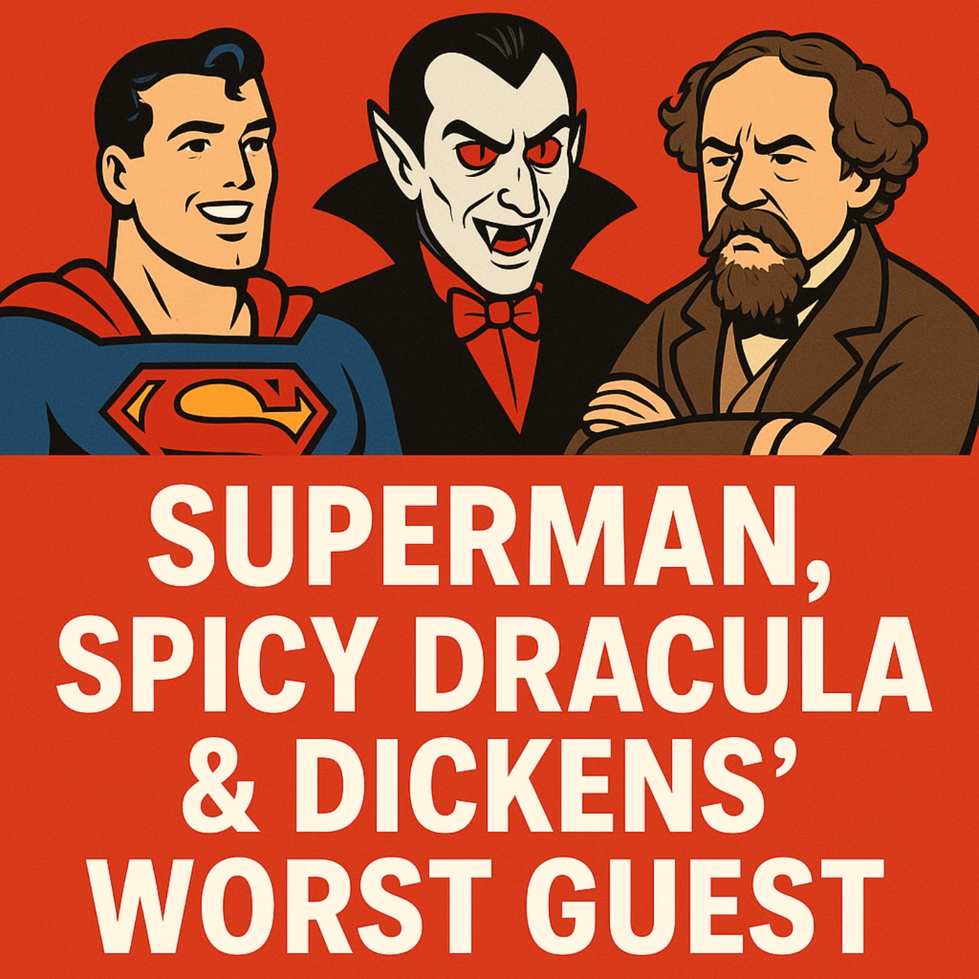 Episode 42: Superman, Spicy Dracula & Dickens’ Worst Guest