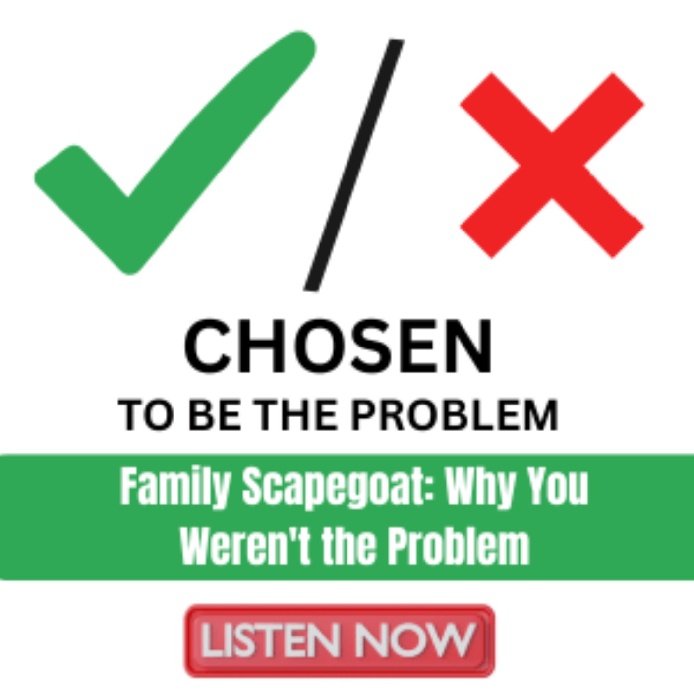 Family Scapegoat: Why You Weren't the Problem Family Scapegoat: Why You Weren't the Problem
