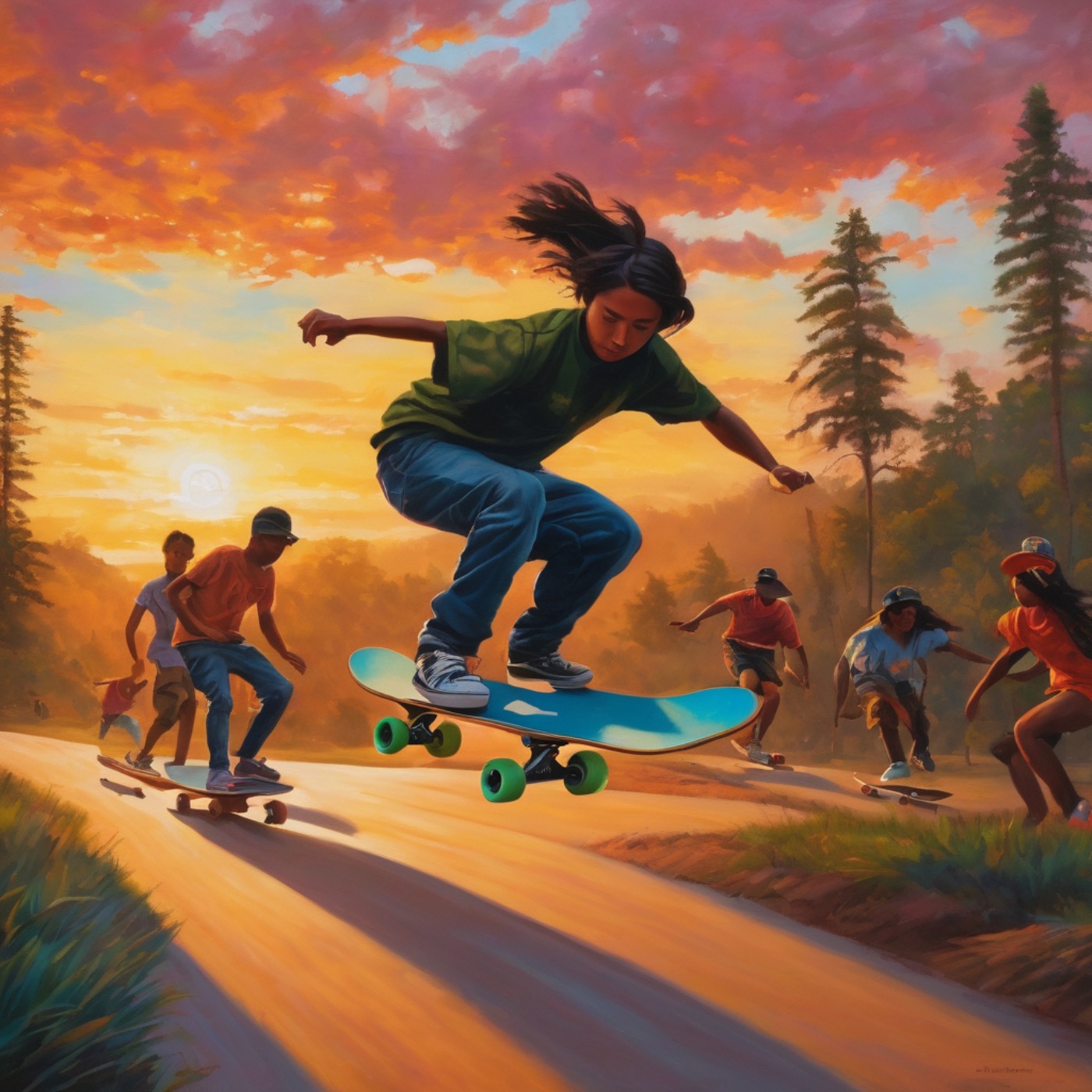 Skateboarding episode artwork