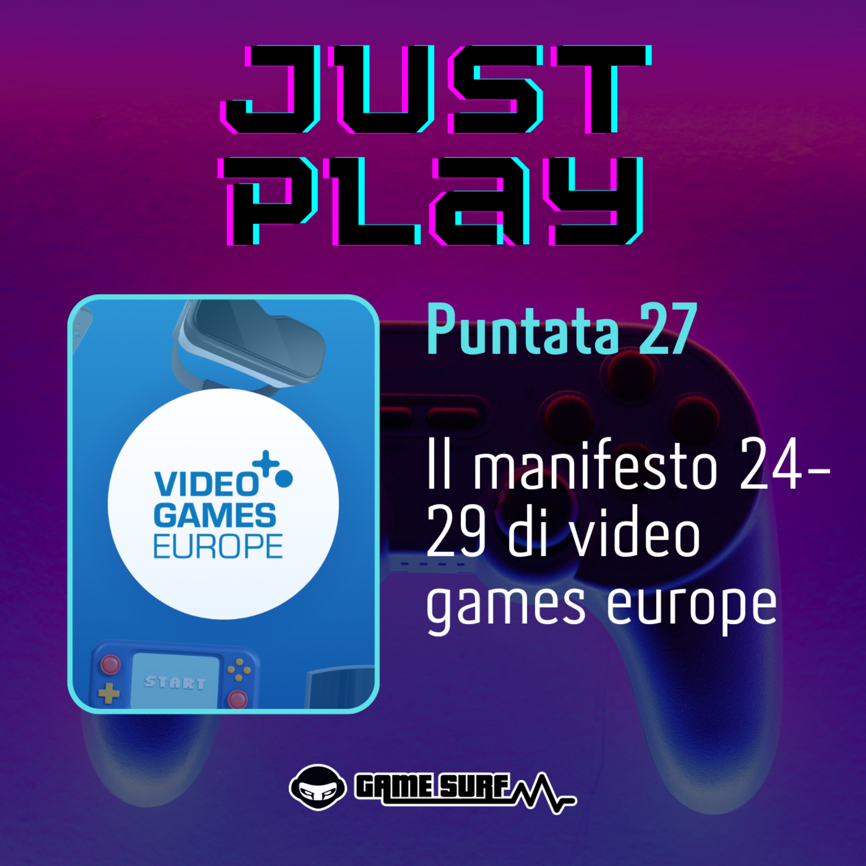 Il manifesto 24-29 di video games europe episode artwork