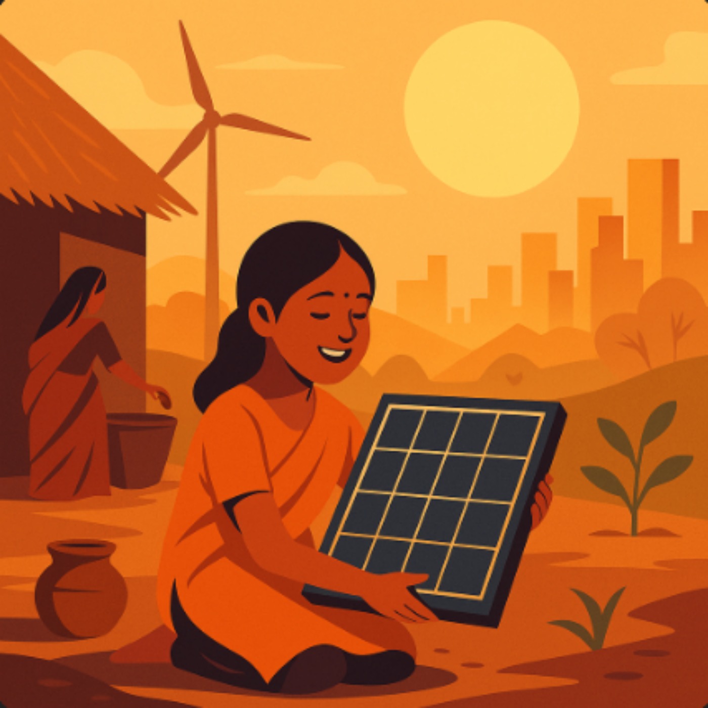 ماجراجویی هندی‌ها با انرژی خورشیدی