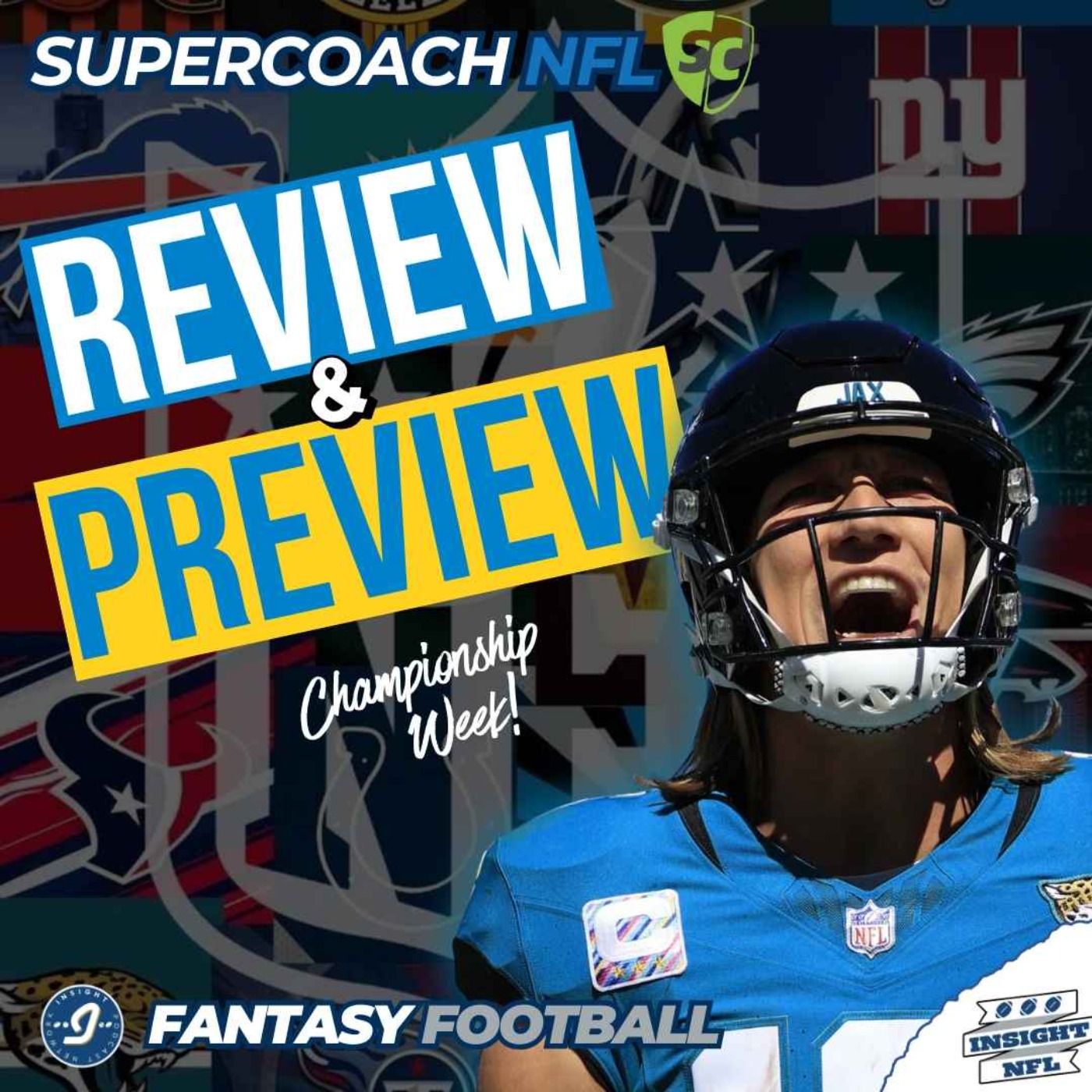 Review & Preview + Injury Report | Championship Week! | NFL Fantasy Football & SuperCoach 2025 episode artwork