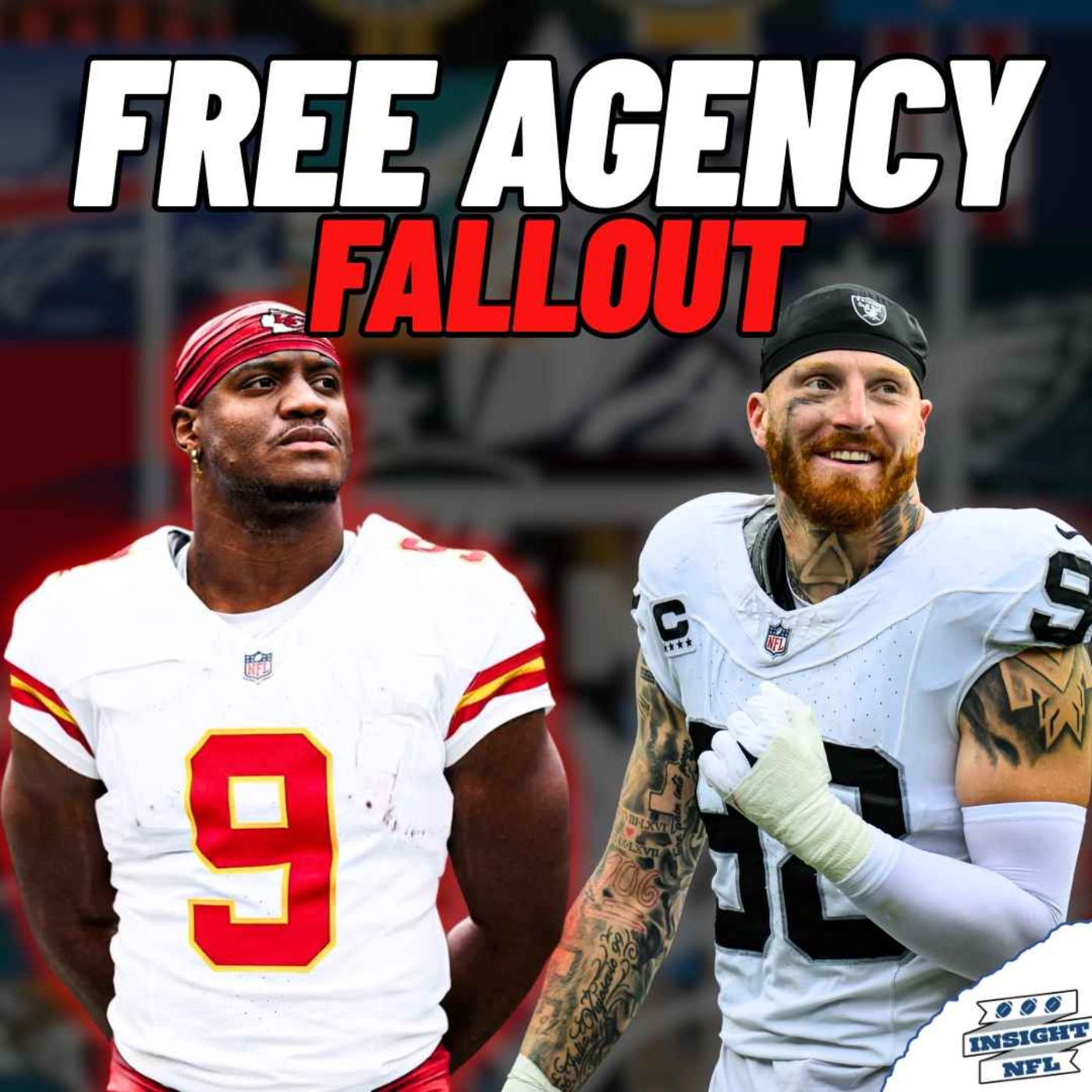 FREE AGENCY FALLOUT & the Impact for Fantasy Football 2026 episode artwork