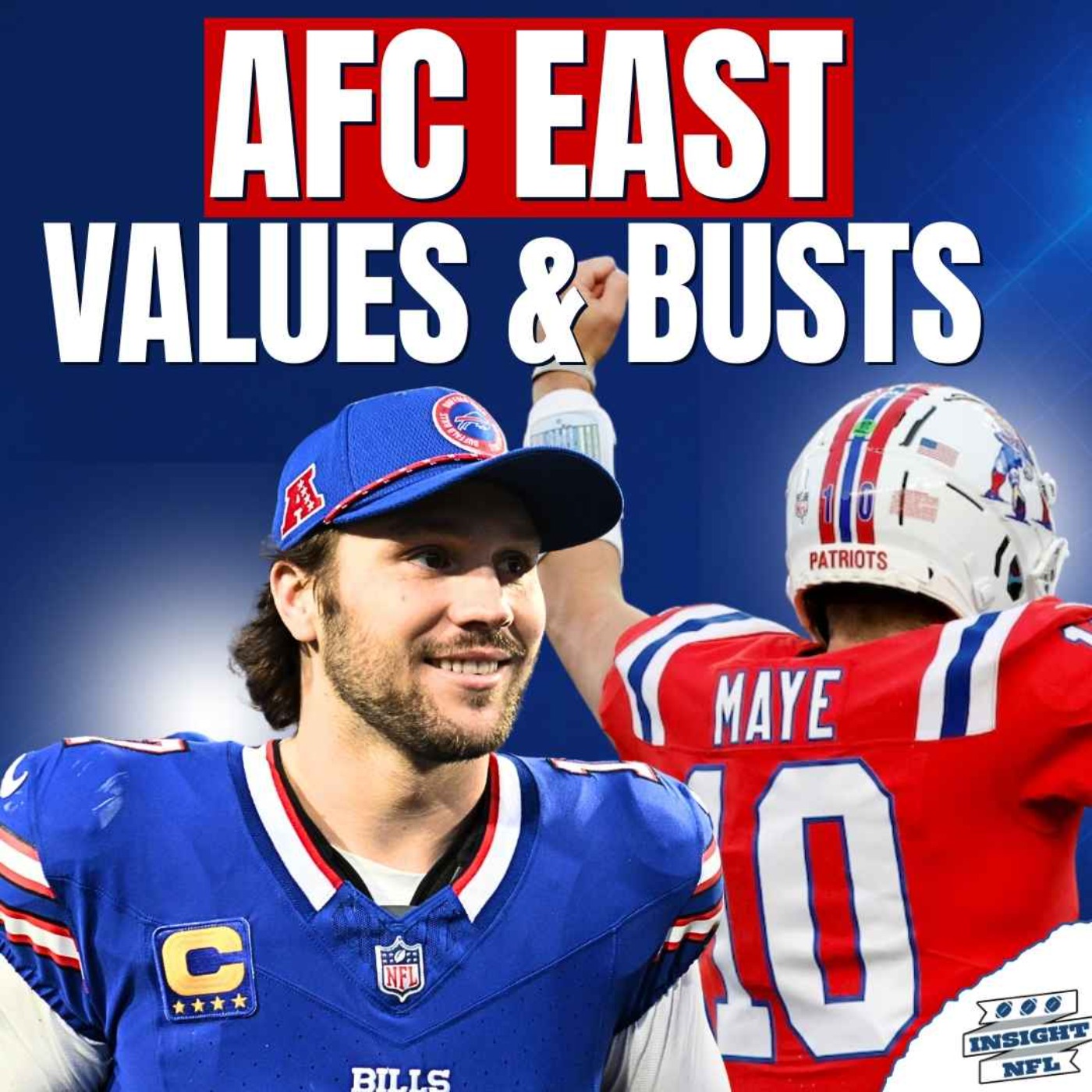 Best Value from the AFC EAST?? Divisional Breakdown - NFL Fantasy Football 2026 episode artwork