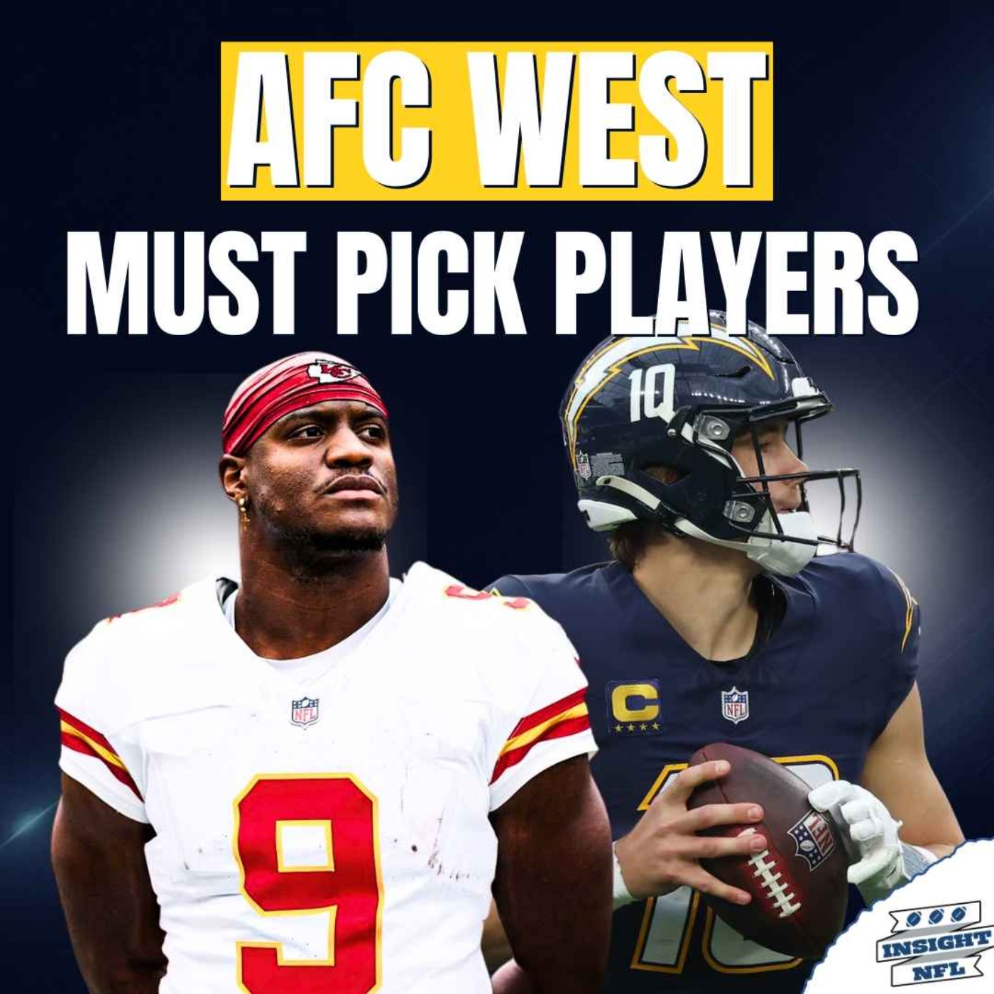 Pick these players in the AFC West | Divisional breakdown - NFL Fantasy Football 2026 episode artwork