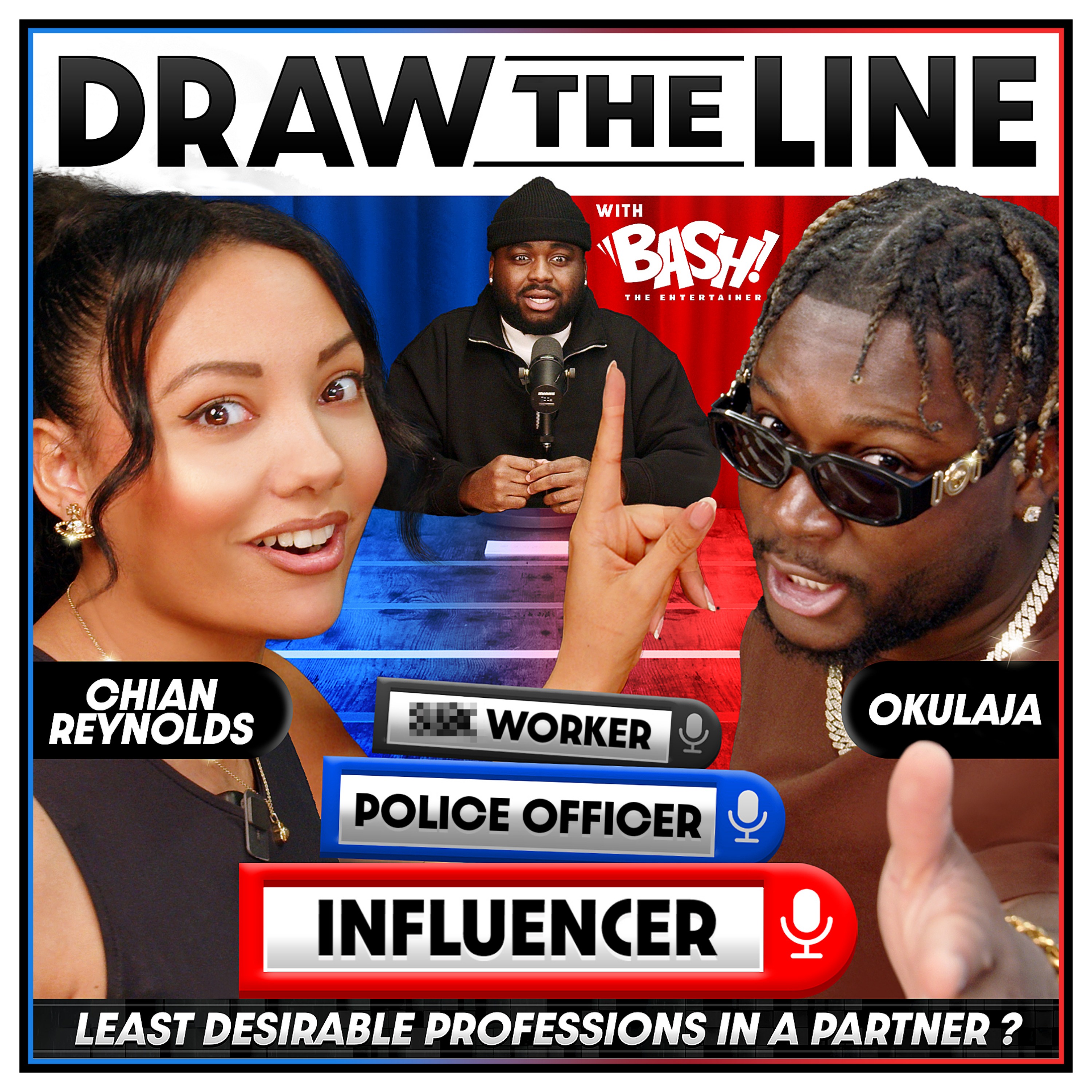 Ep1 Least Desirable Professions in a Partner with Chian Reynolds & Okulaja episode artwork