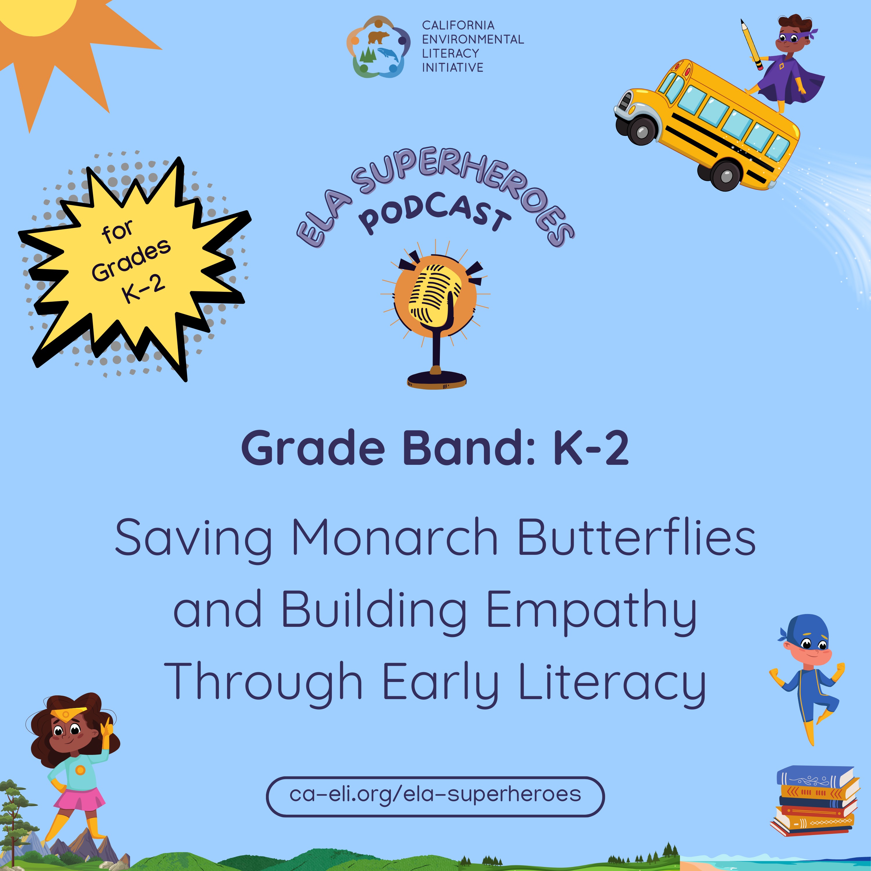 Saving Monarch Butterflies and Building Empathy Through Early Literacy episode artwork