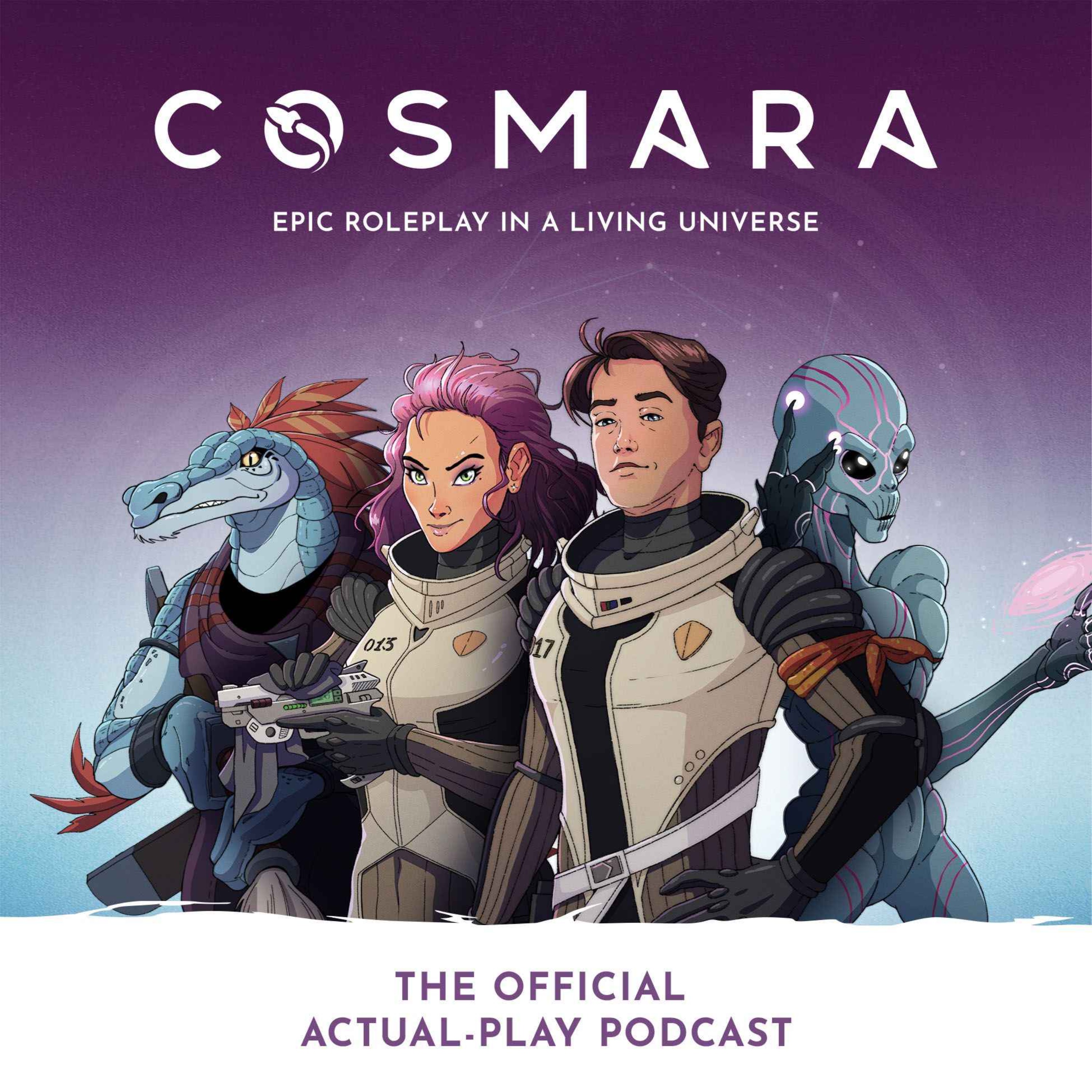 Episode 1: Starships and Stowaways episode artwork