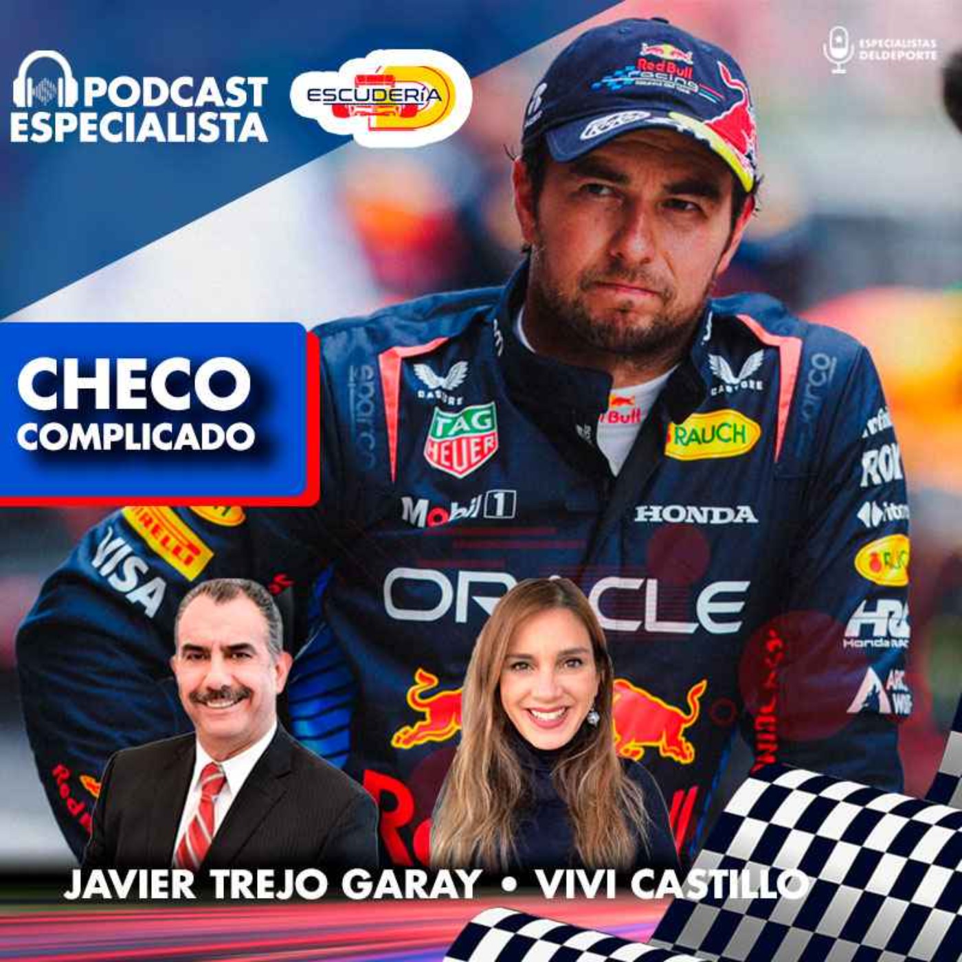 Checo complicado