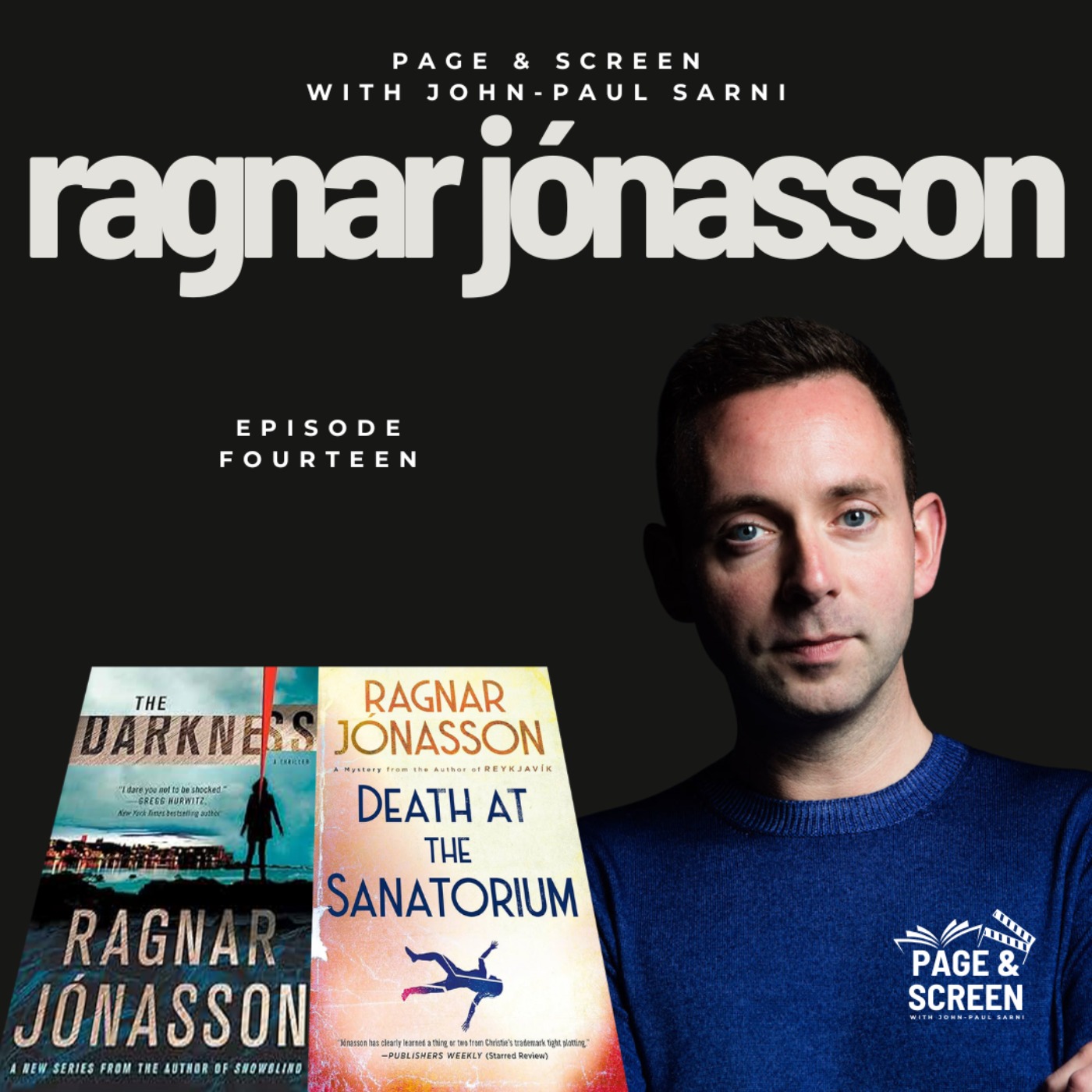 THE DARKNESS + DEATH AT THE SANITORIUM with Ragnar Jónasson episode artwork