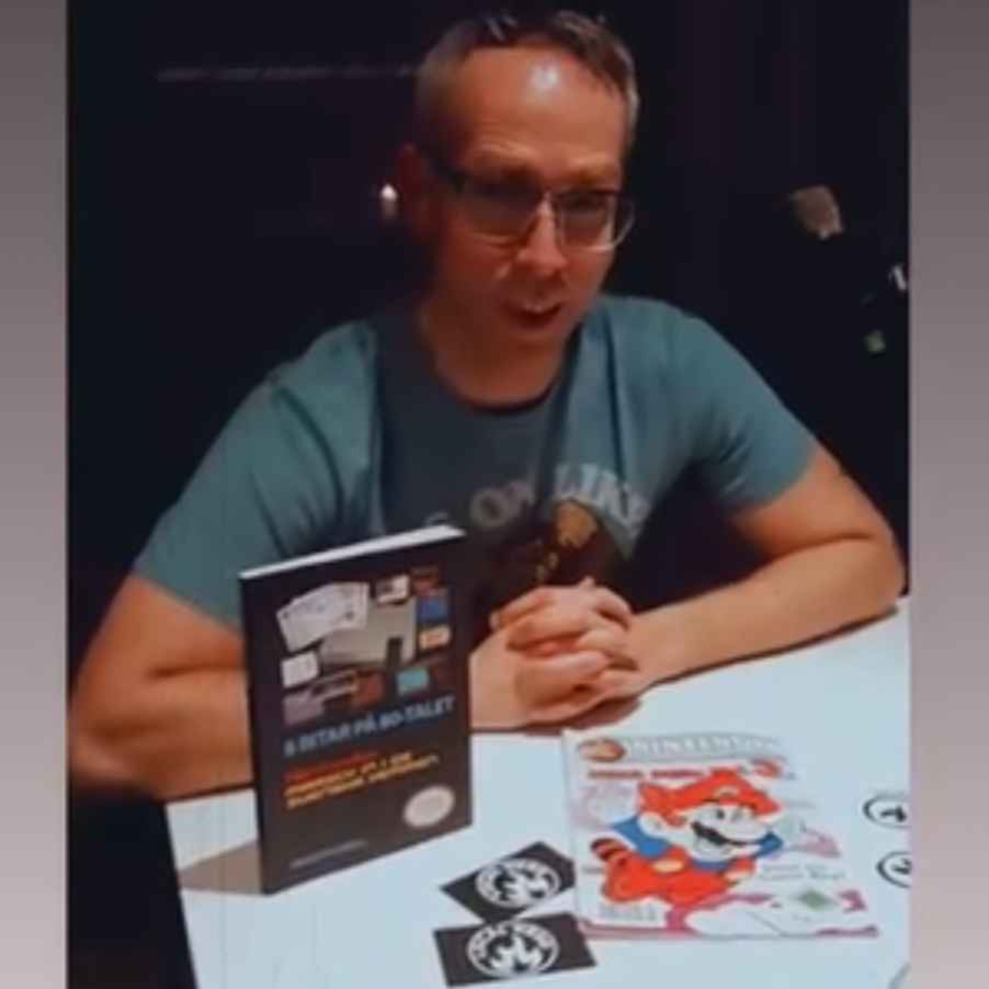 "Gå tillbaka och kolla på Nintendo magasinen och nintendo klubben. Det är nostalgi" - Martin Lindell episode artwork