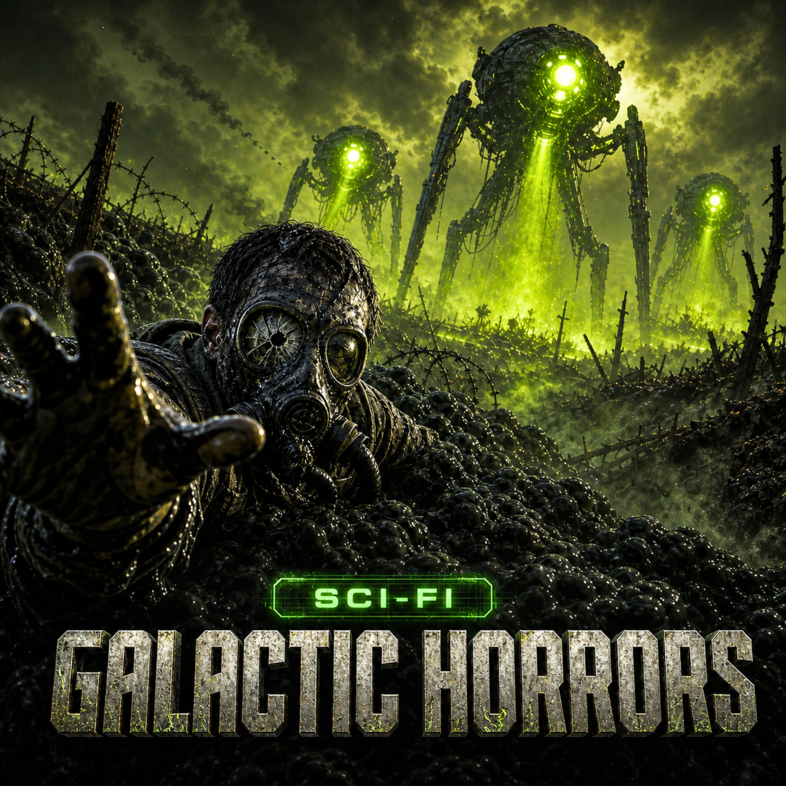 Colossal Alien War Machines Dropped From Orbit To Exterminate Us episode artwork