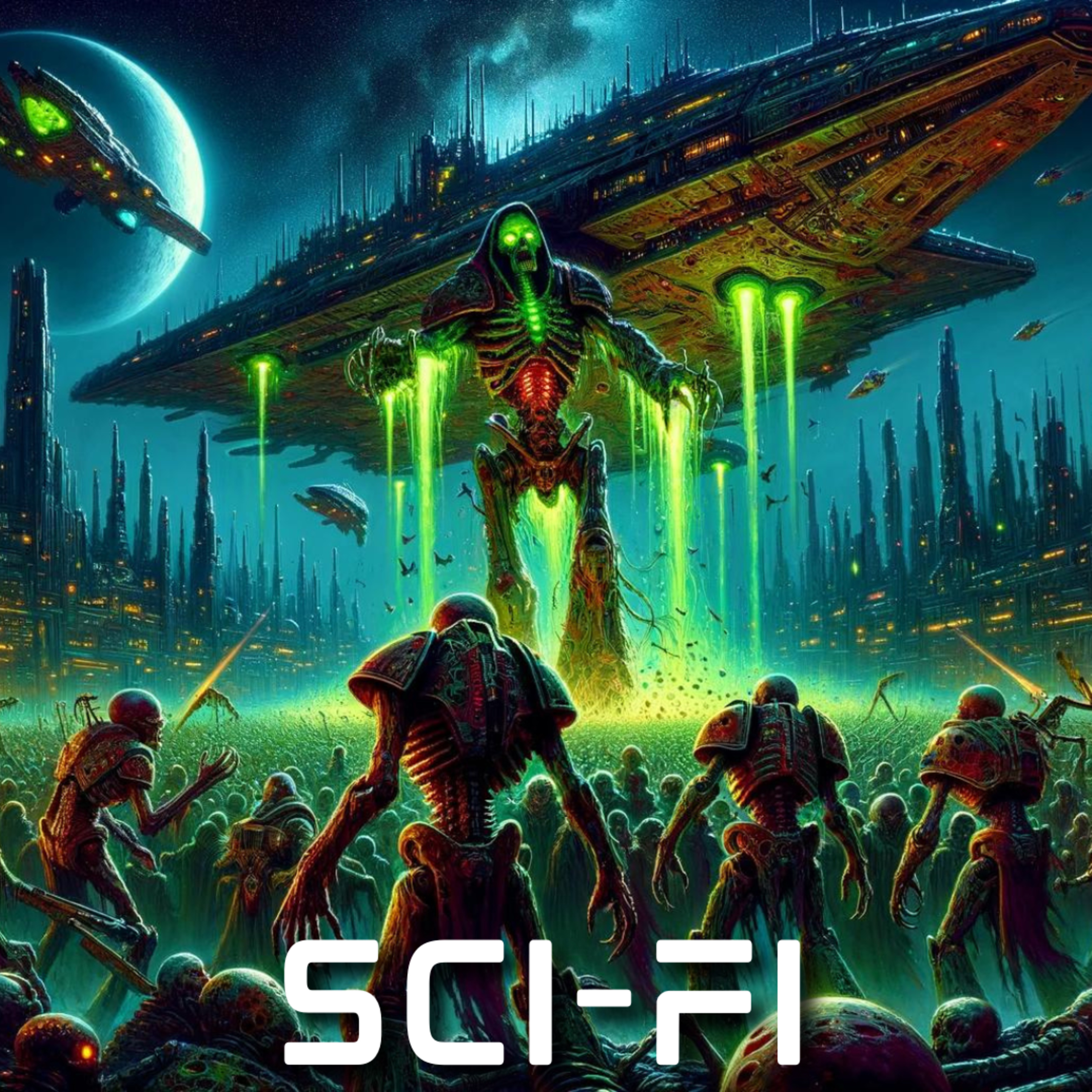 A Galaxy Invaded By Ghoulnaut Ships. The Fight for the Living Begins | Sci-Fi Creepypasta Story