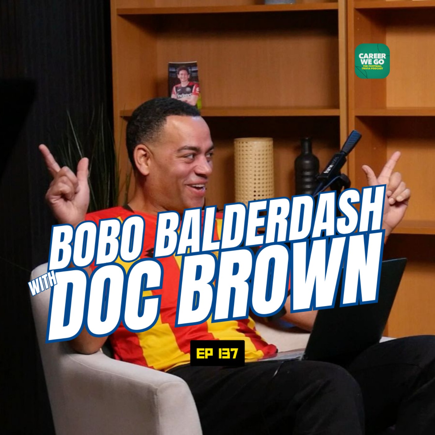 Bobo Balderdash with Doc Brown | Captain Hook, Fake License Plates & Footballing Alphabeto
