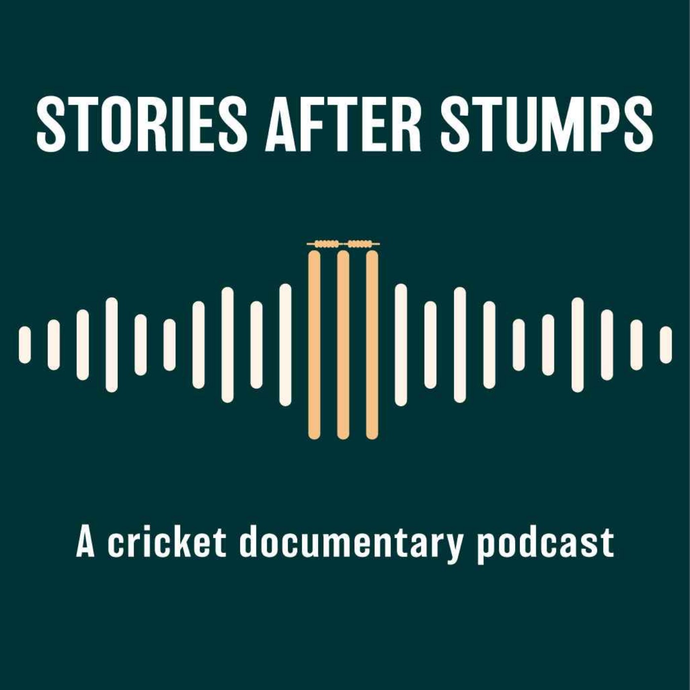 cover art for This is Stories After Stumps. It's cricket's most incredible yarns. 