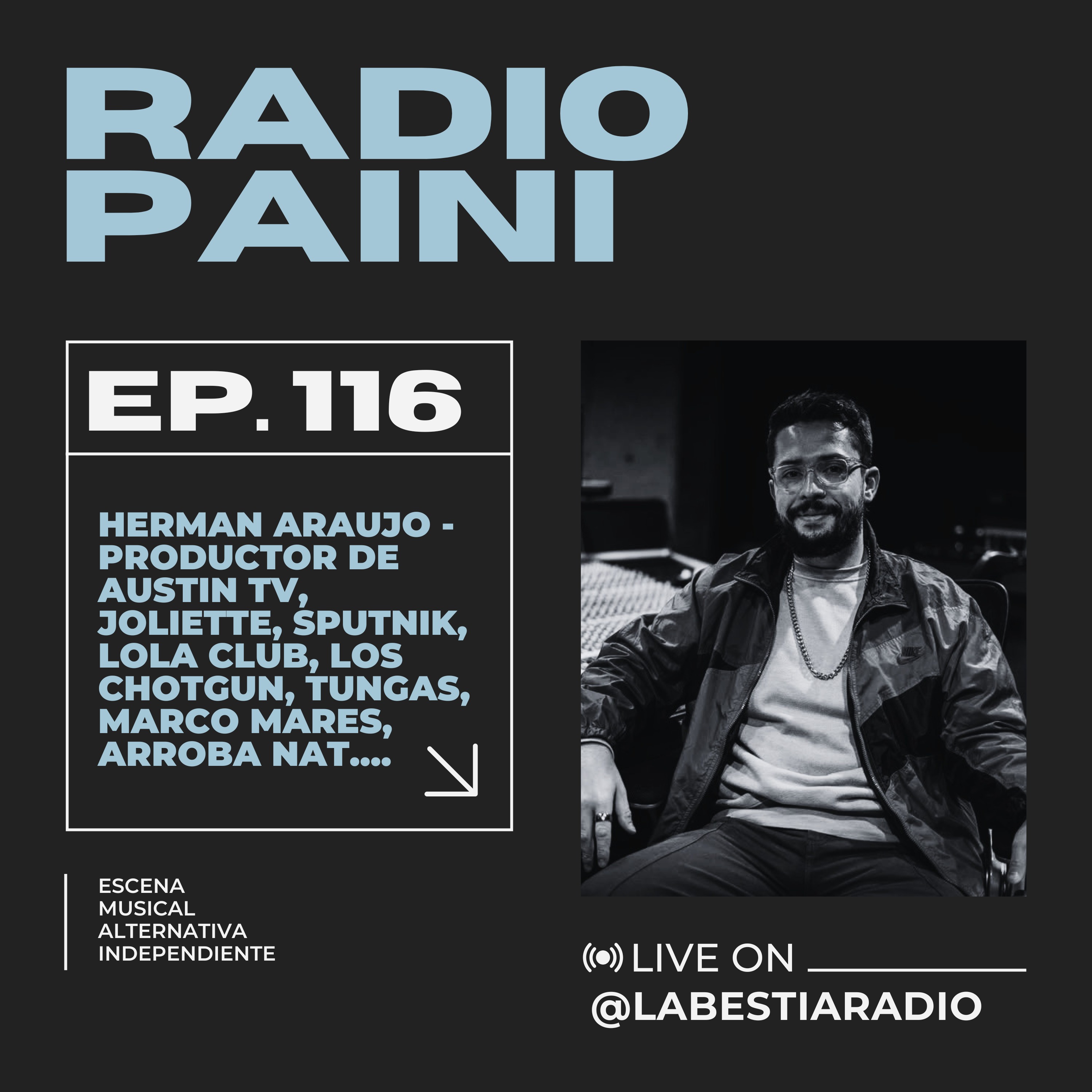 Radio Paini #116 - Herman Araujo episode artwork