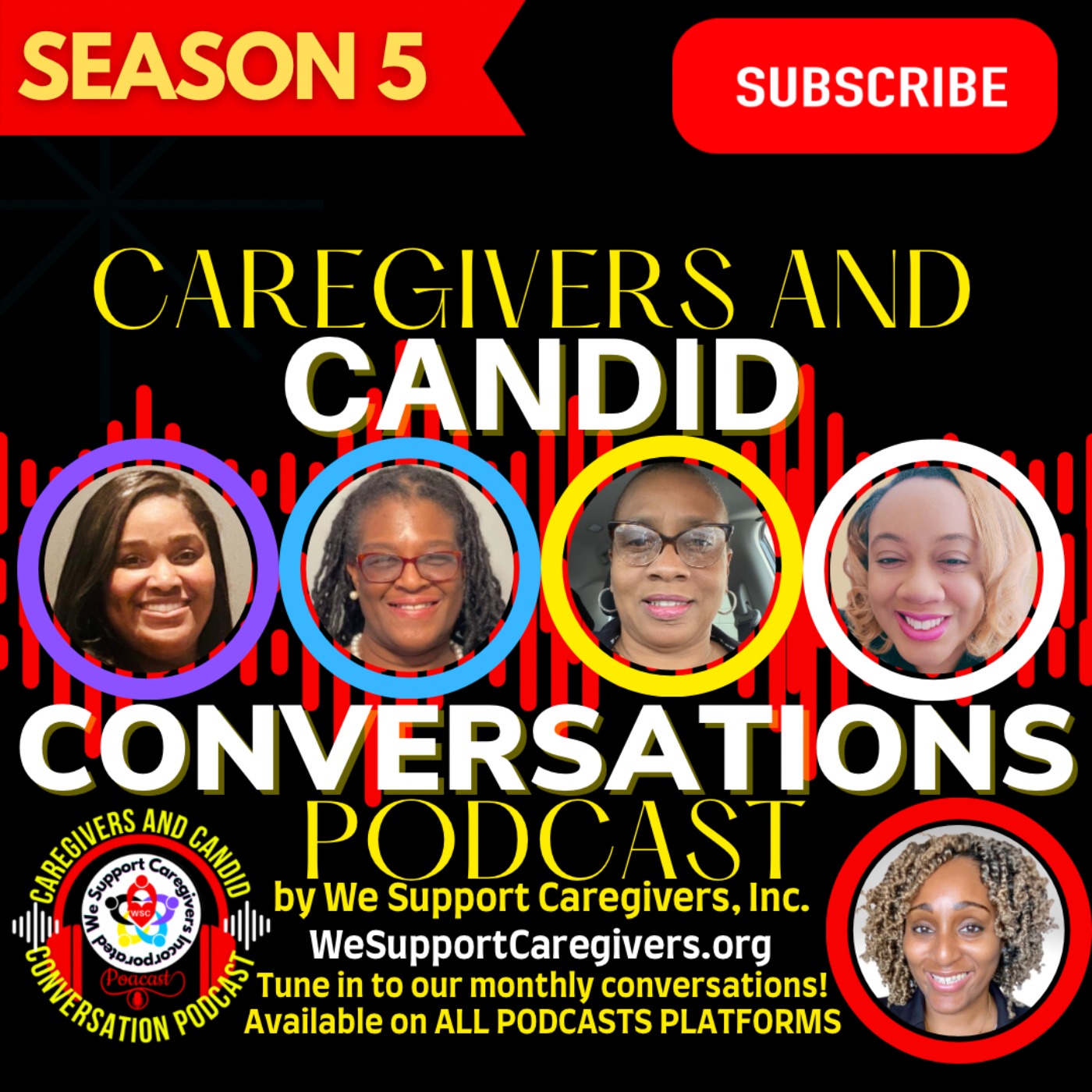 Caregivers and Candid Conversations Podcast