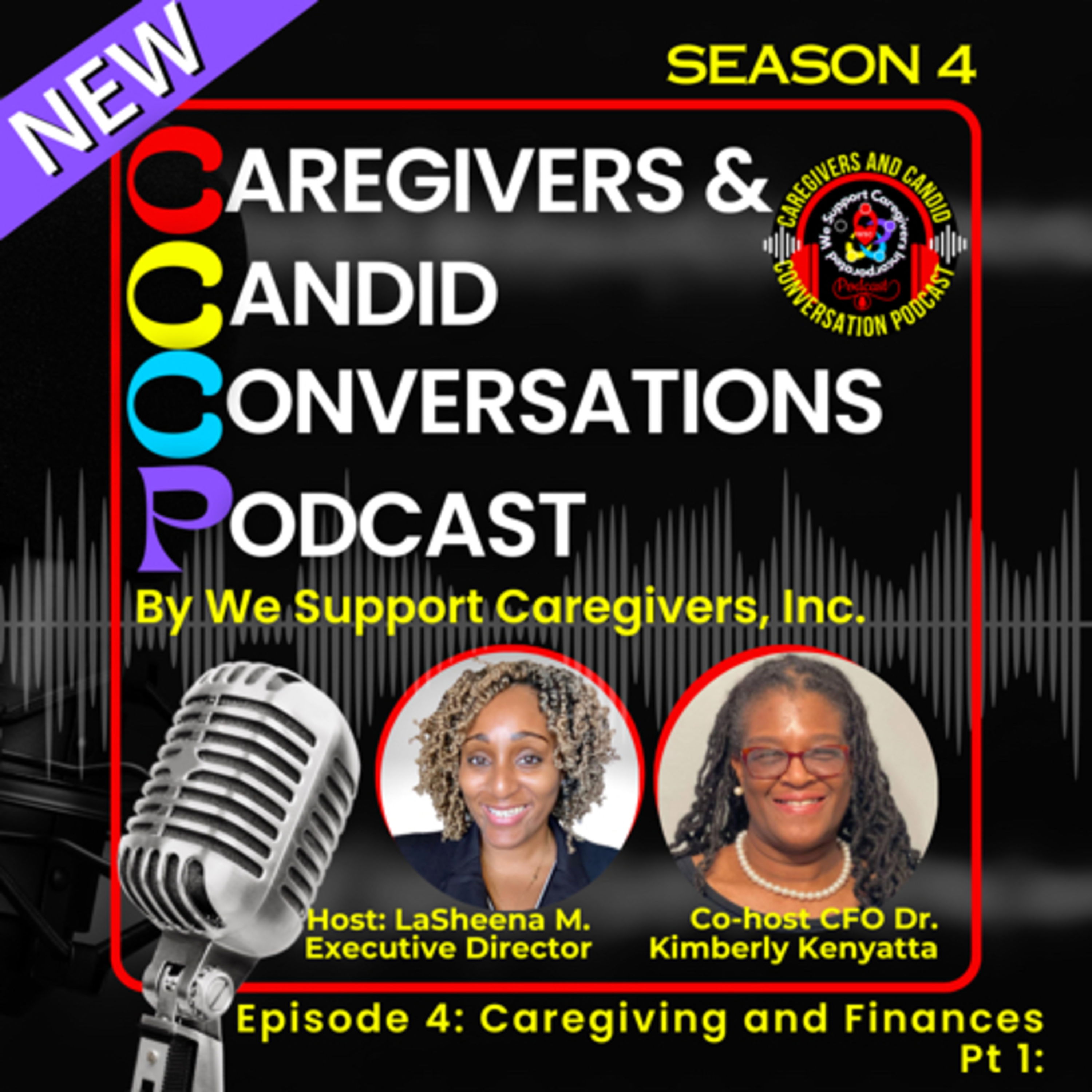 Caregiving and Finances Pt 1. Navigating caregiving while searching for resources episode artwork
