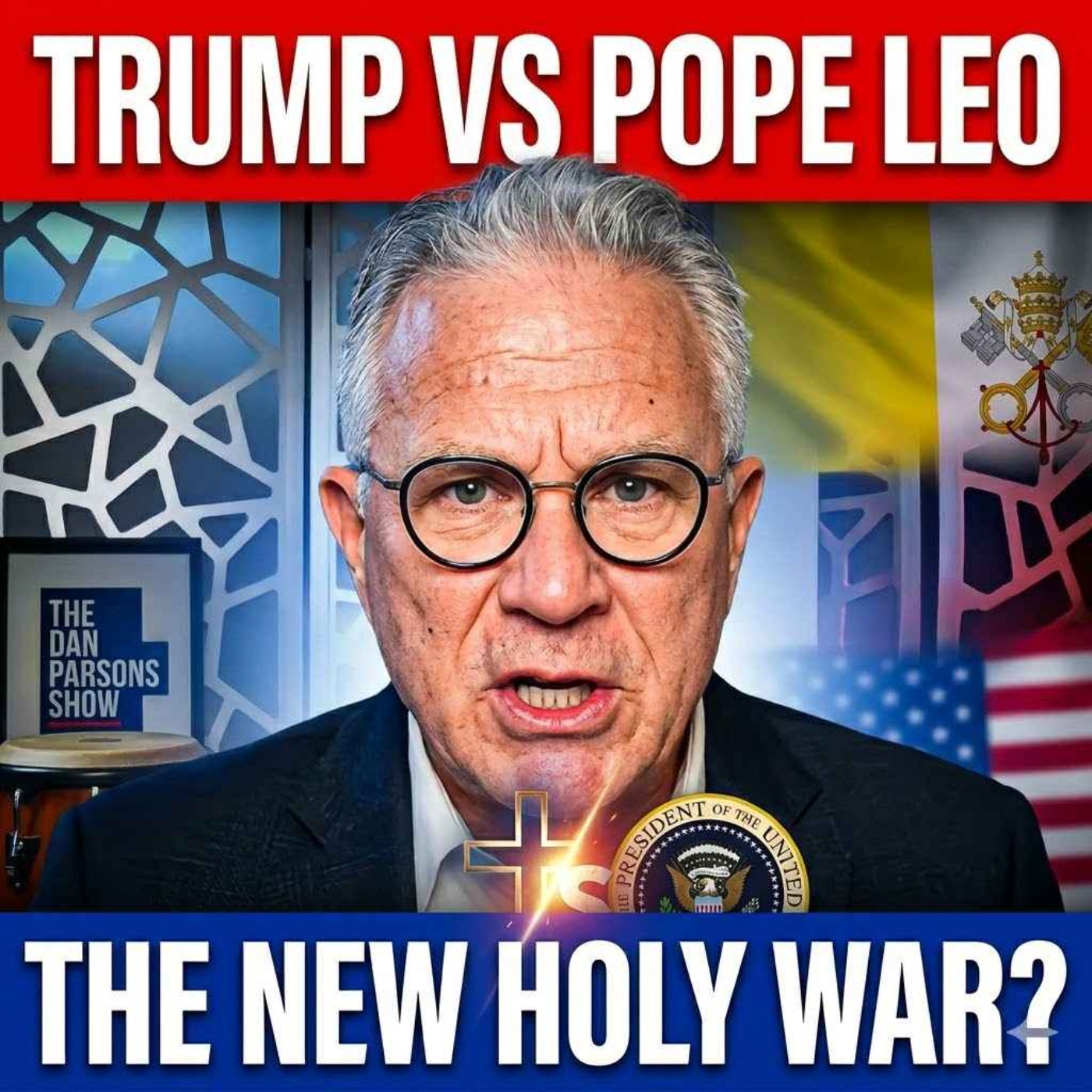 Trump vs. Pope Leo: The New Holy War? 🇻🇦🇺🇸 episode artwork