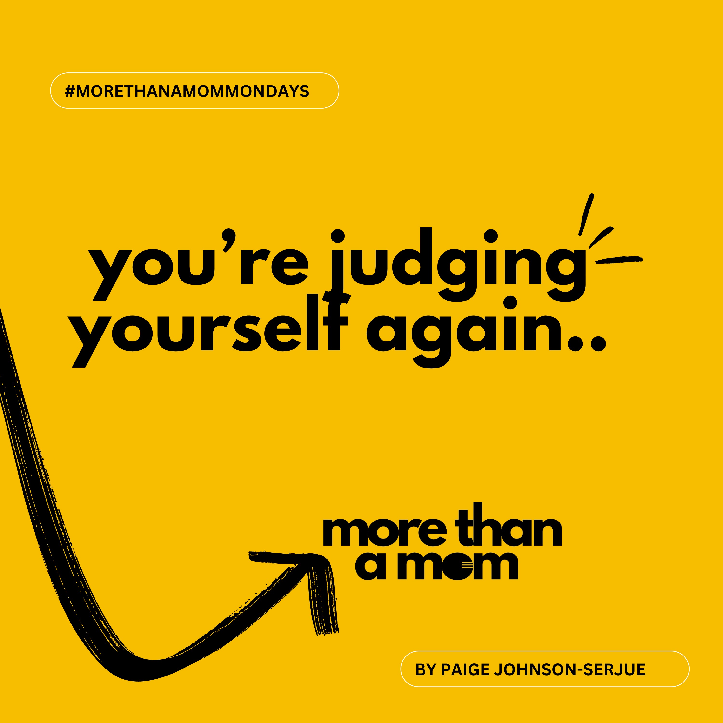 how to deal with judgement from others AND yourself 🤔