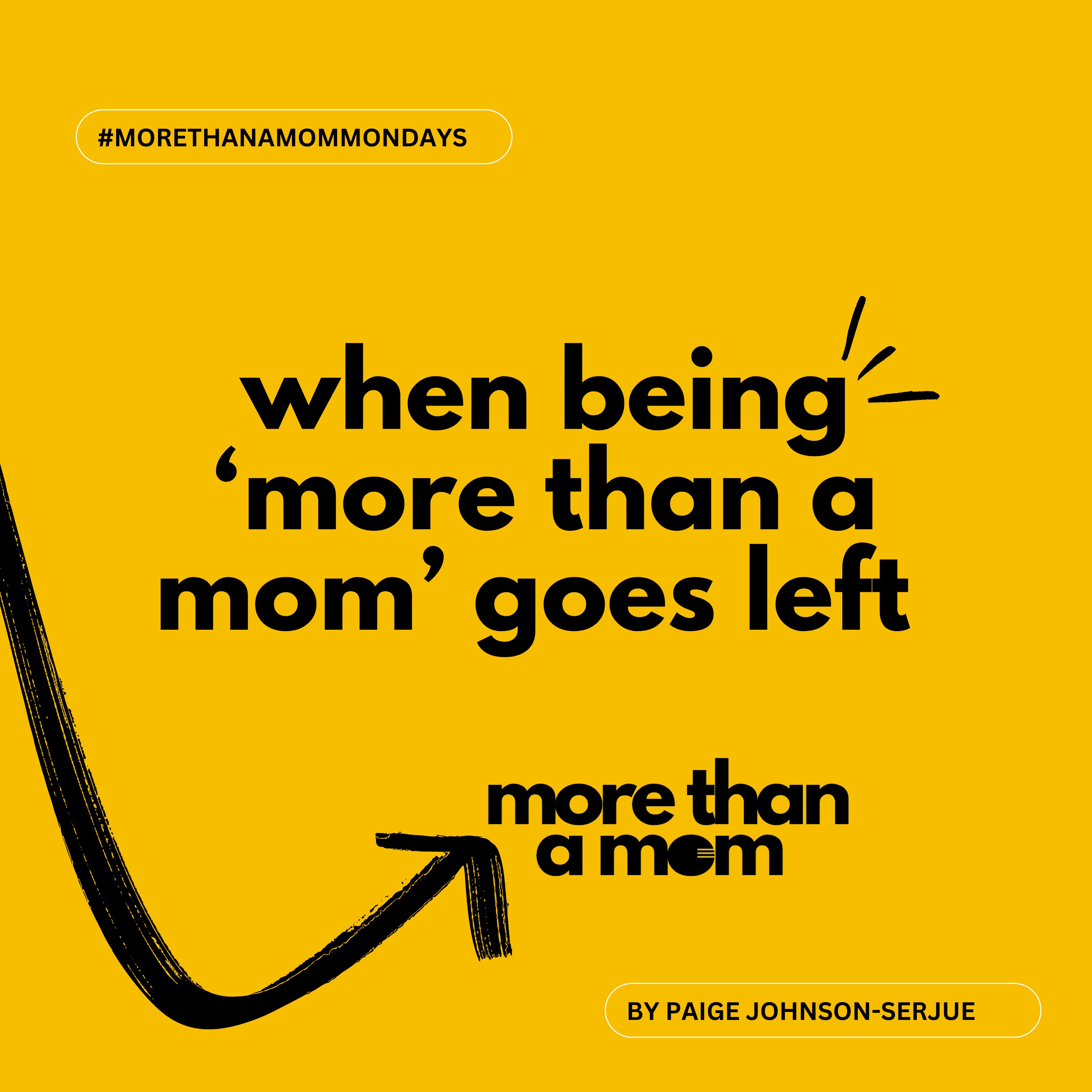 when being 'more than a mom' goes left 😓
