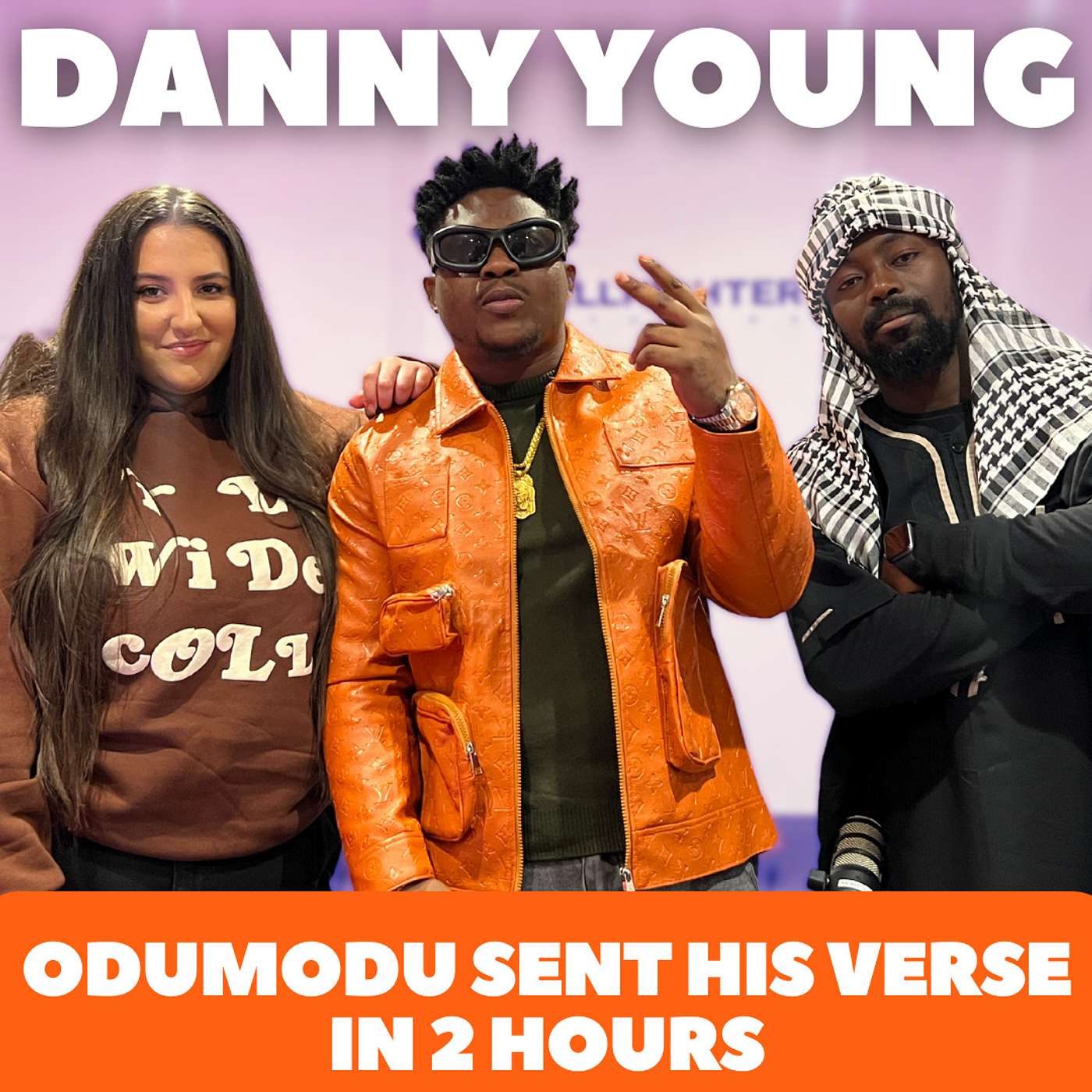 cover art for Danny Young: "Odumodublvck sent his verse in 2 hours"