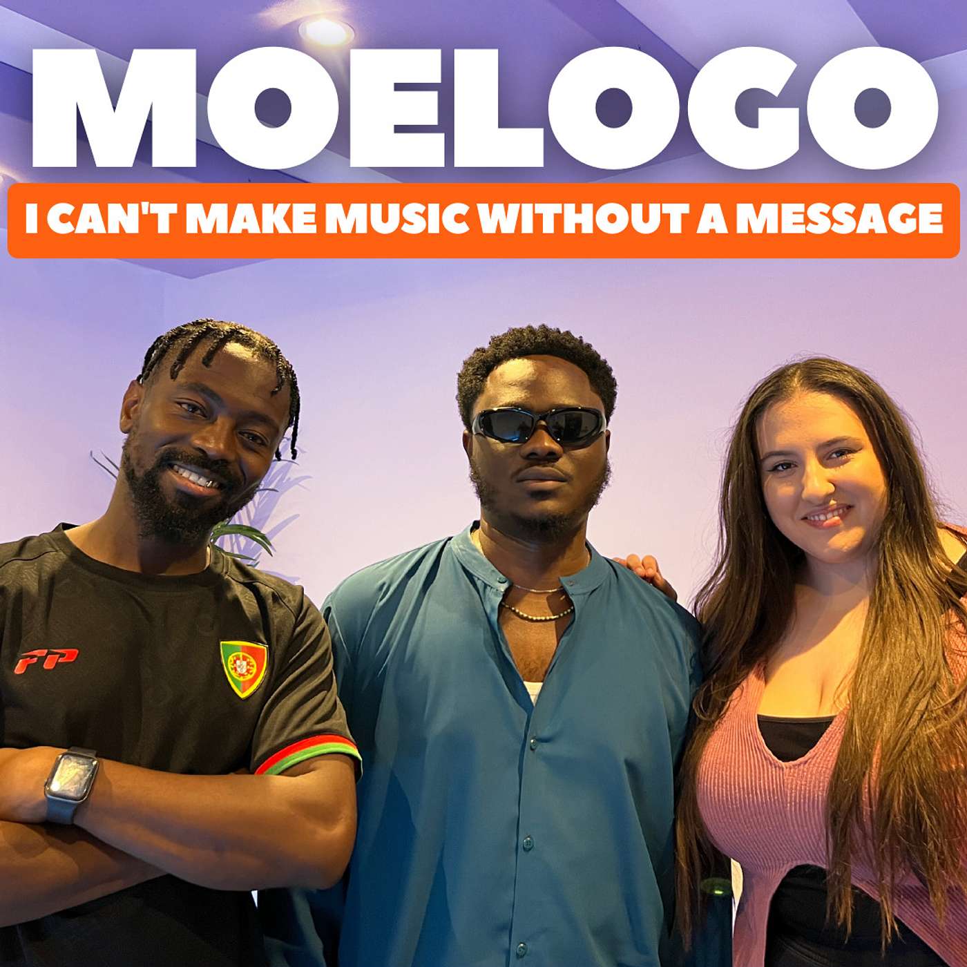 cover art for I Can't Make Music Without A Message ft. Moelogo