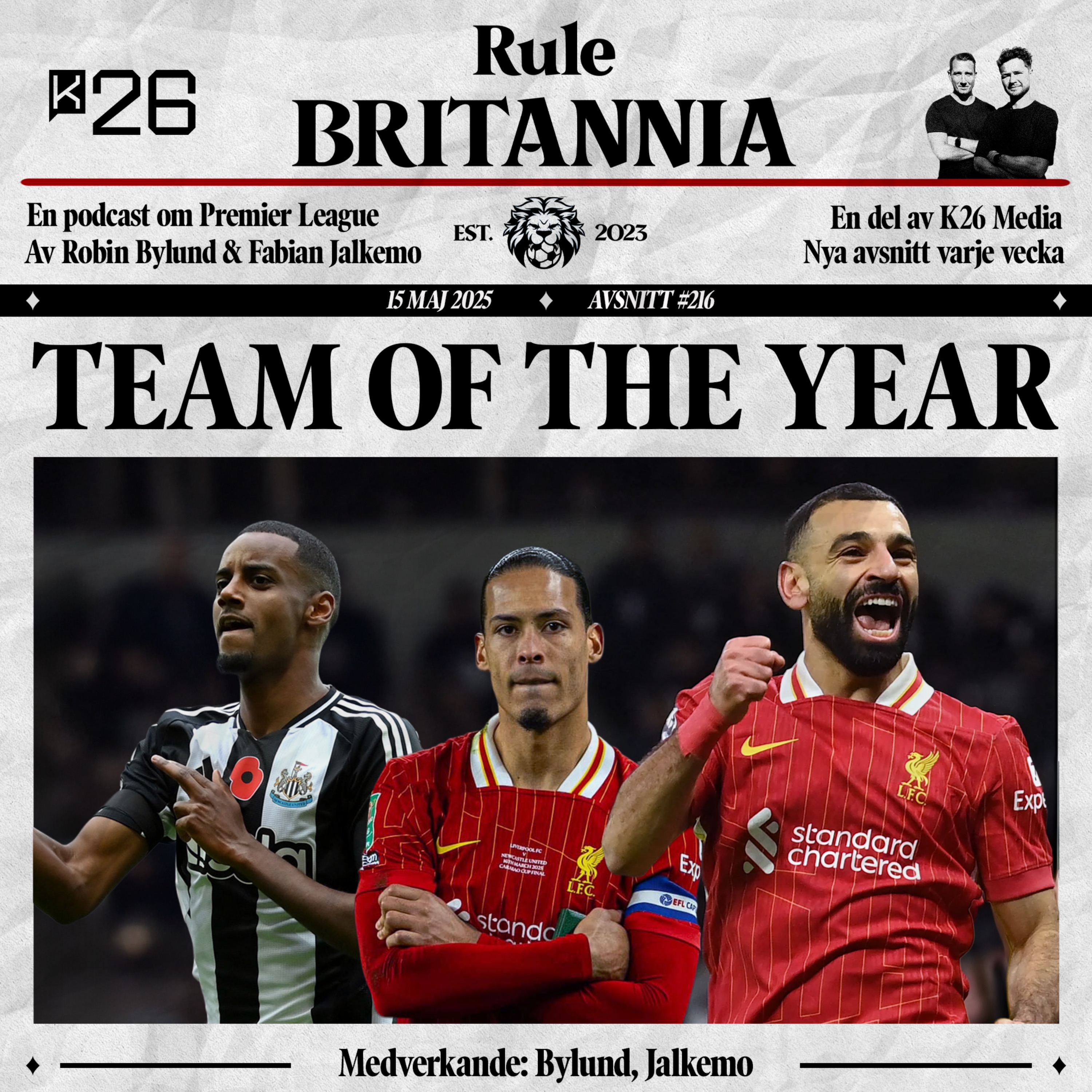 #216 Team of the Year episode artwork
