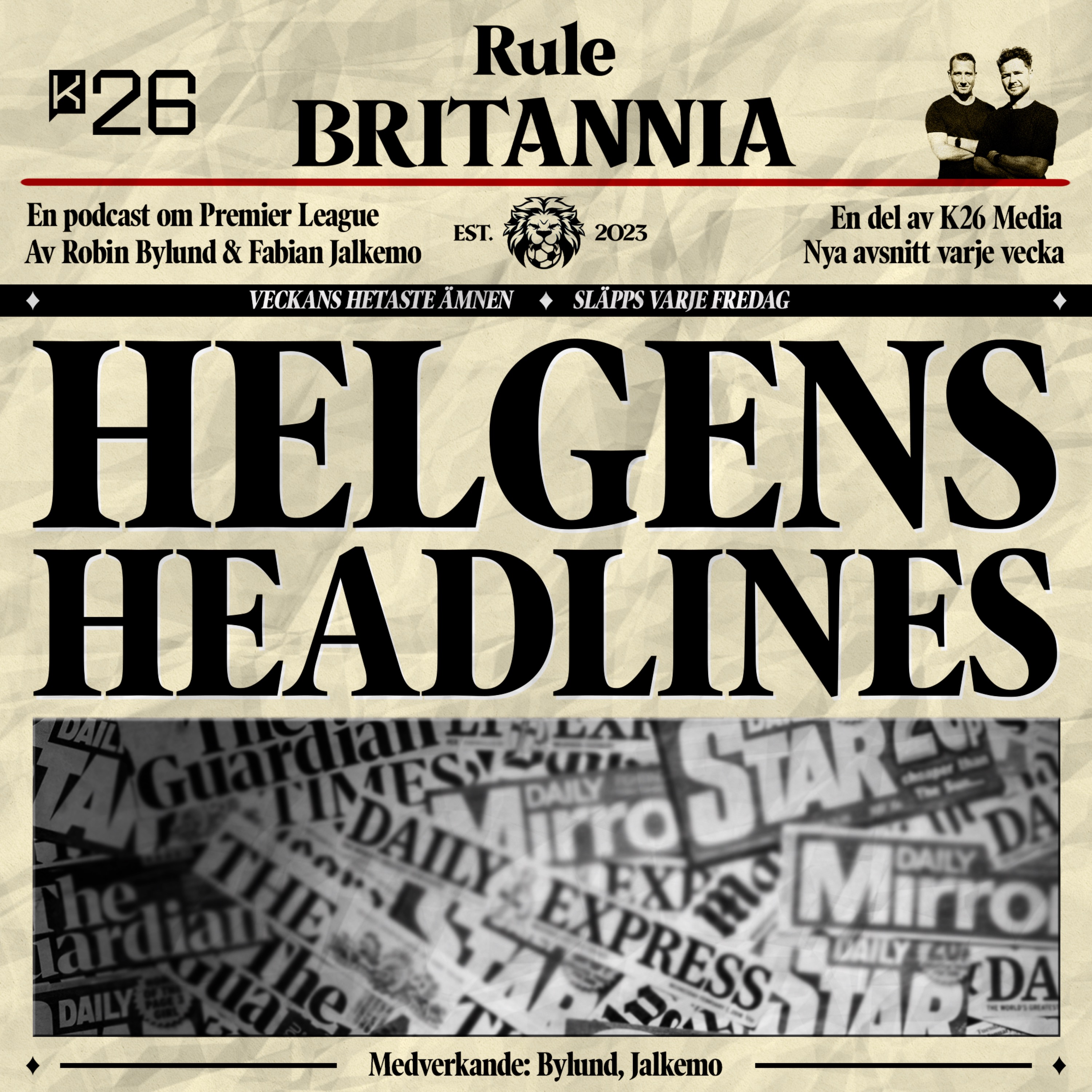 Helgens Headlines (inför midweek) #19 episode artwork