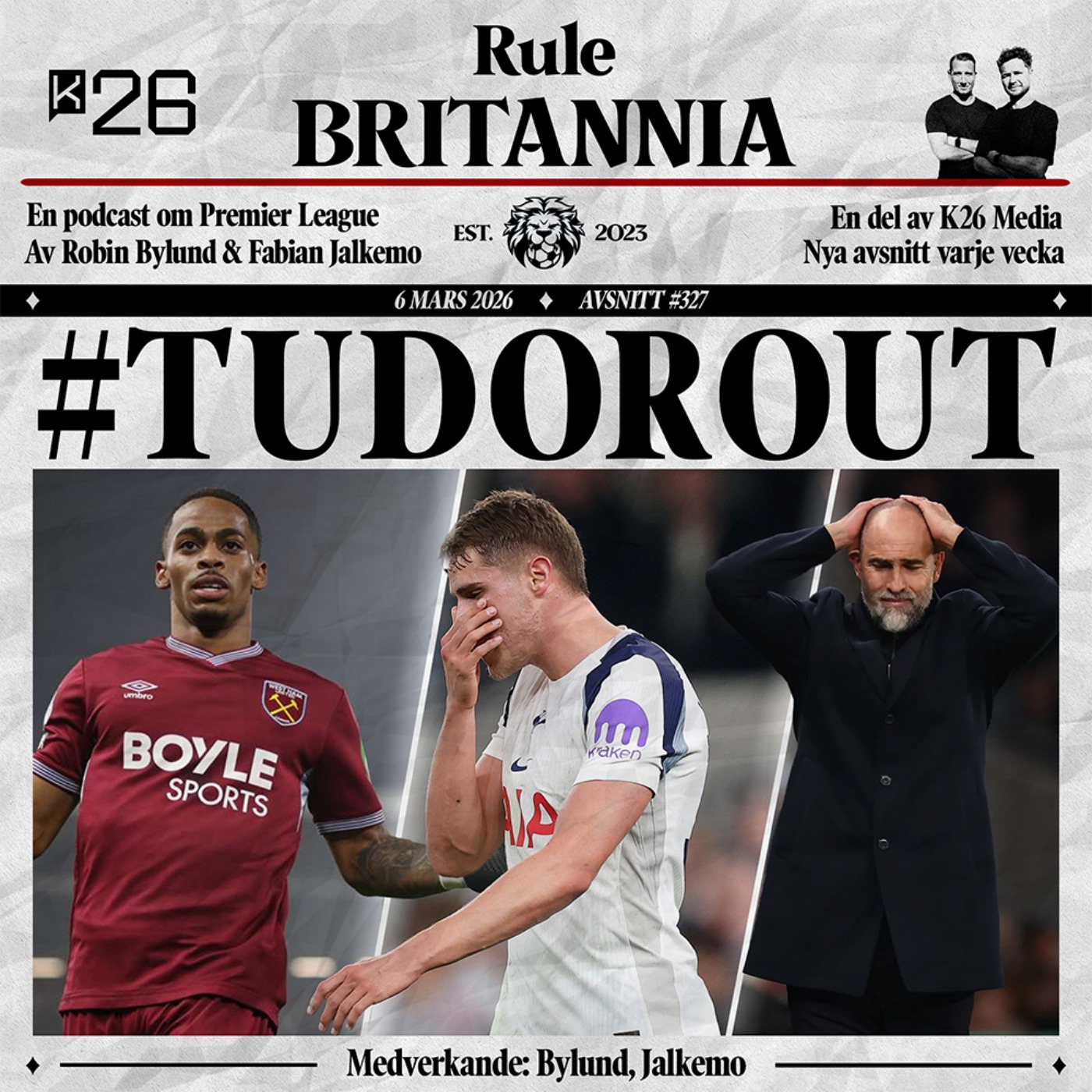 #327 #TudorOut episode artwork