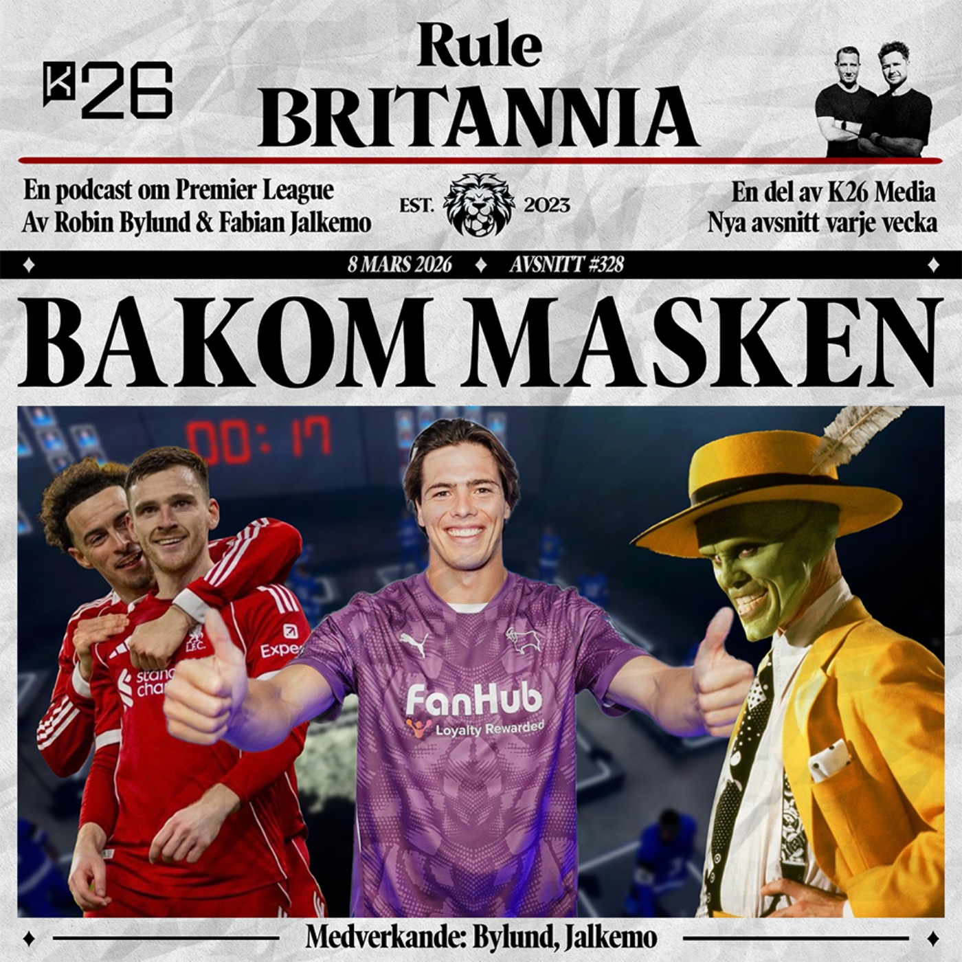 #328 Bakom masken episode artwork