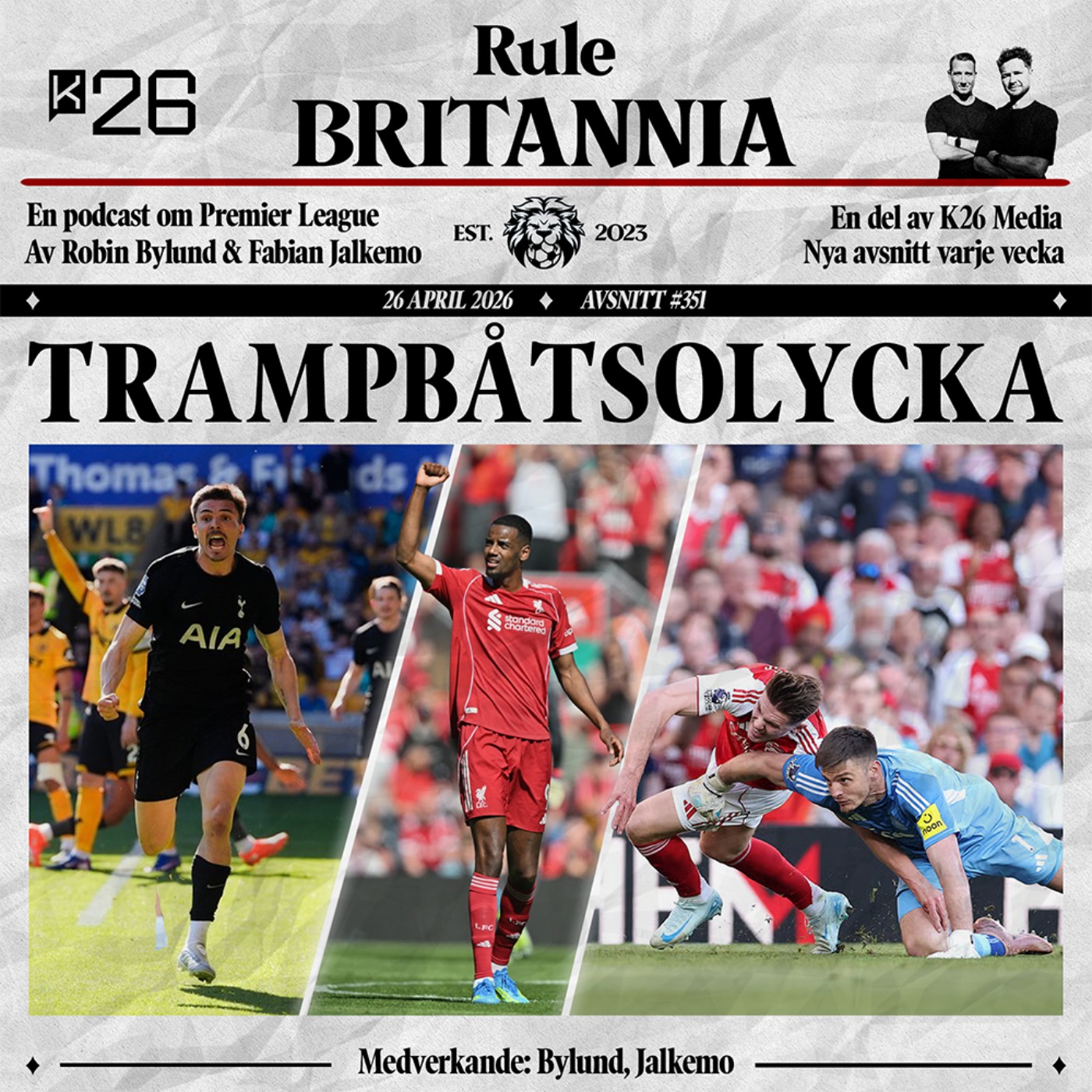 #351 Trampbåtsolycka episode artwork