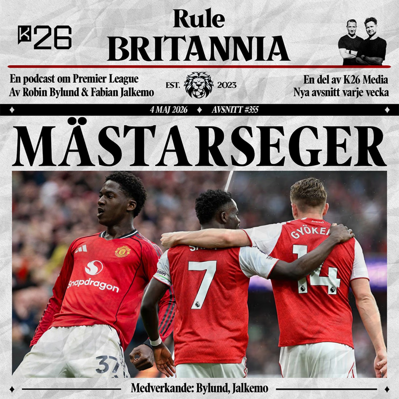 #355 Mästarseger episode artwork