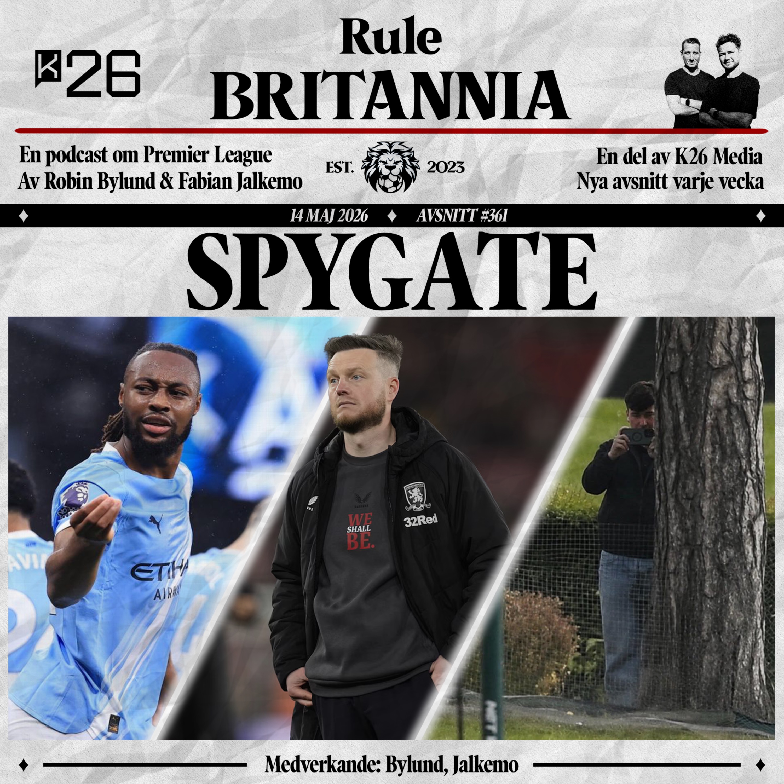 #361 Spygate episode artwork