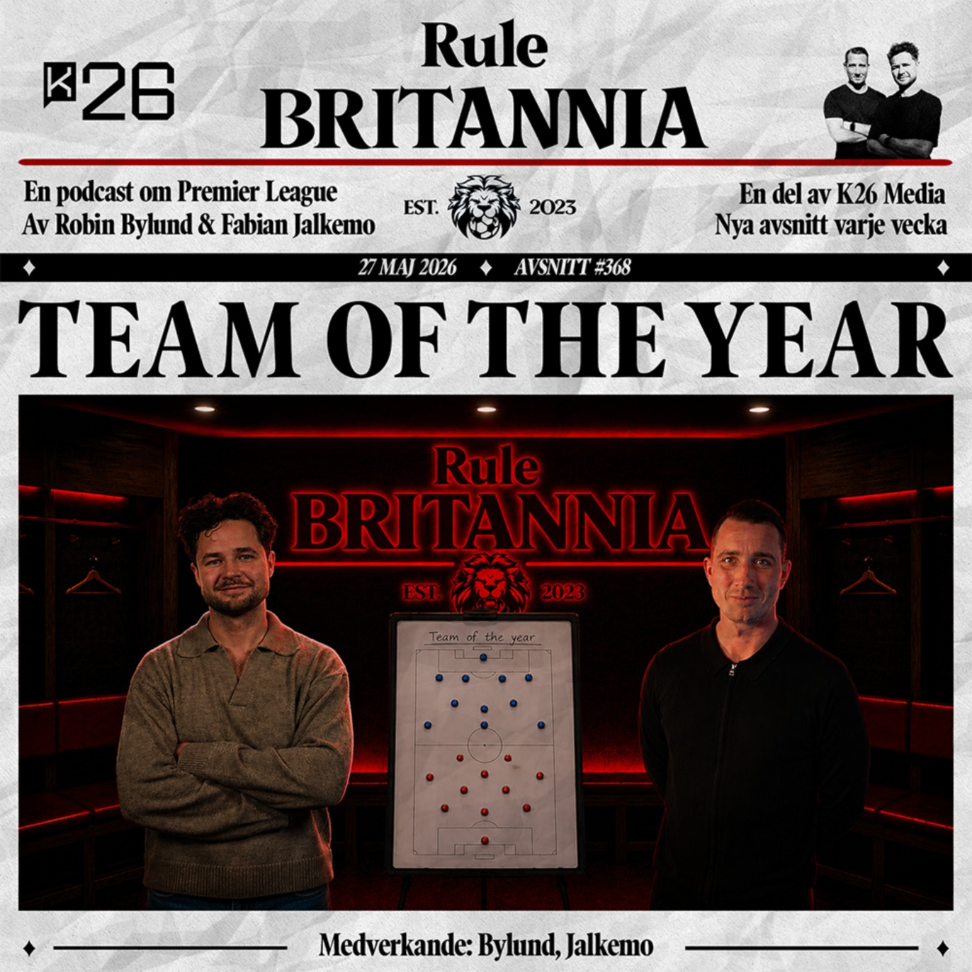 #368 Team Of The Year episode artwork