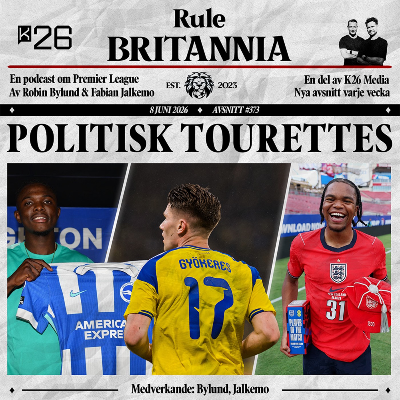 #373 Politisk tourettes episode artwork