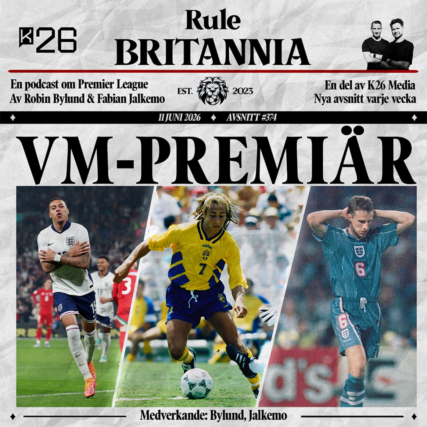 #374 VM-Premiär episode artwork