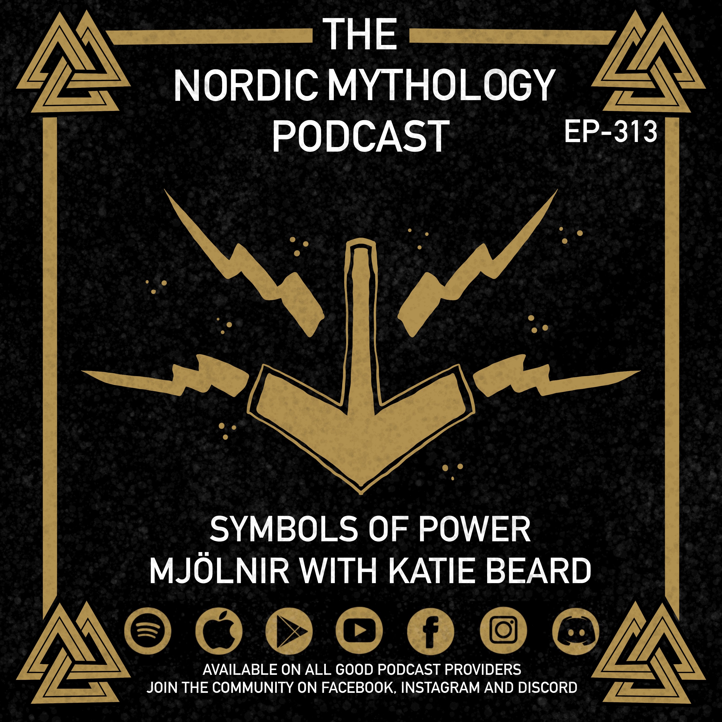 Ep 313 - Symbols of Power- Mjolnir with Katie Beard episode artwork
