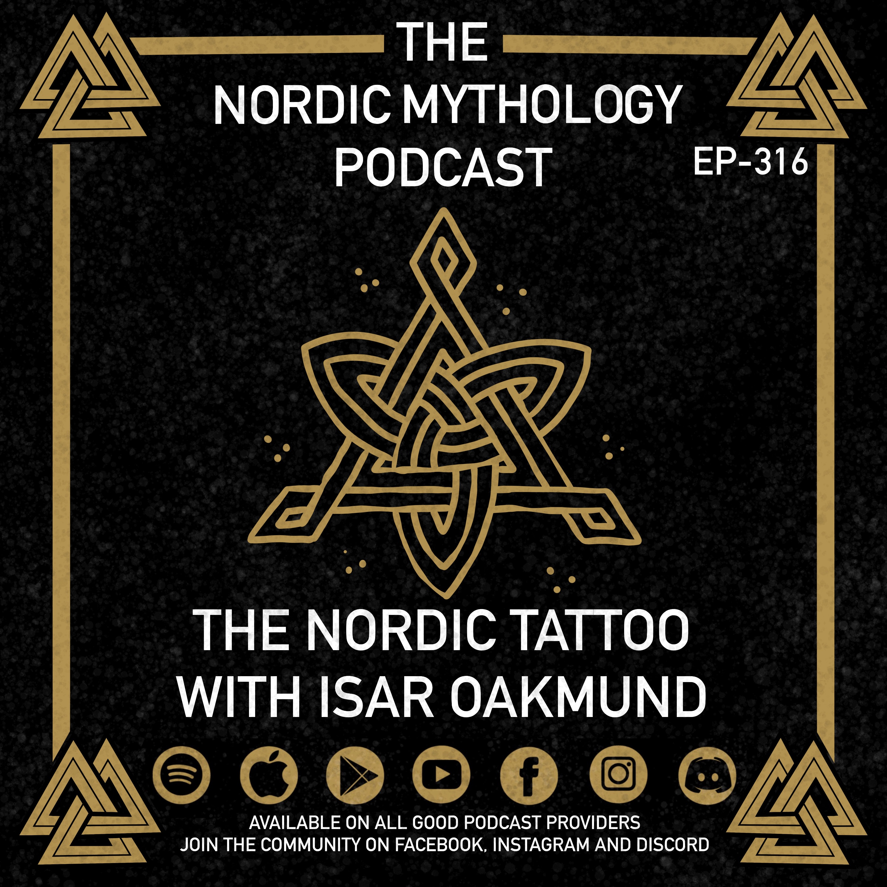 Ep 316 - The Nordic Tattoo Project with Isar Oakmund episode artwork