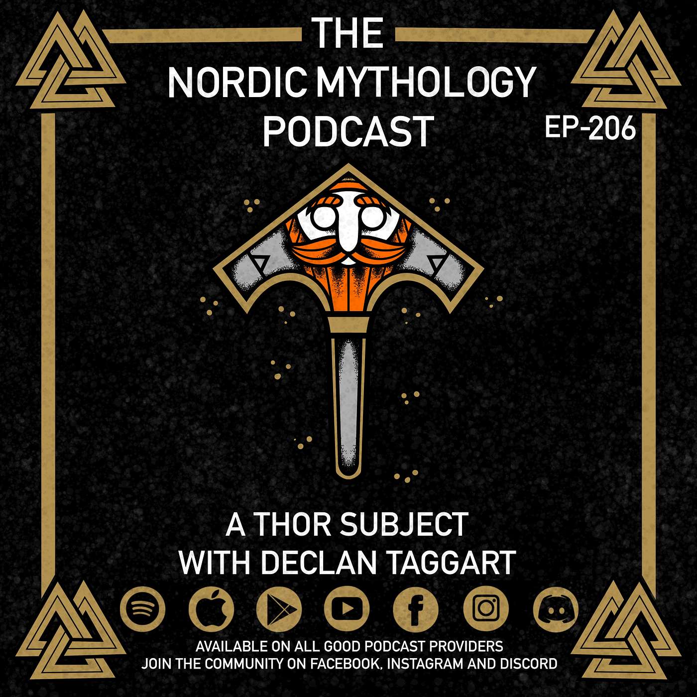 cover art for Ep 206 - A Thor Subject With Declan Taggart