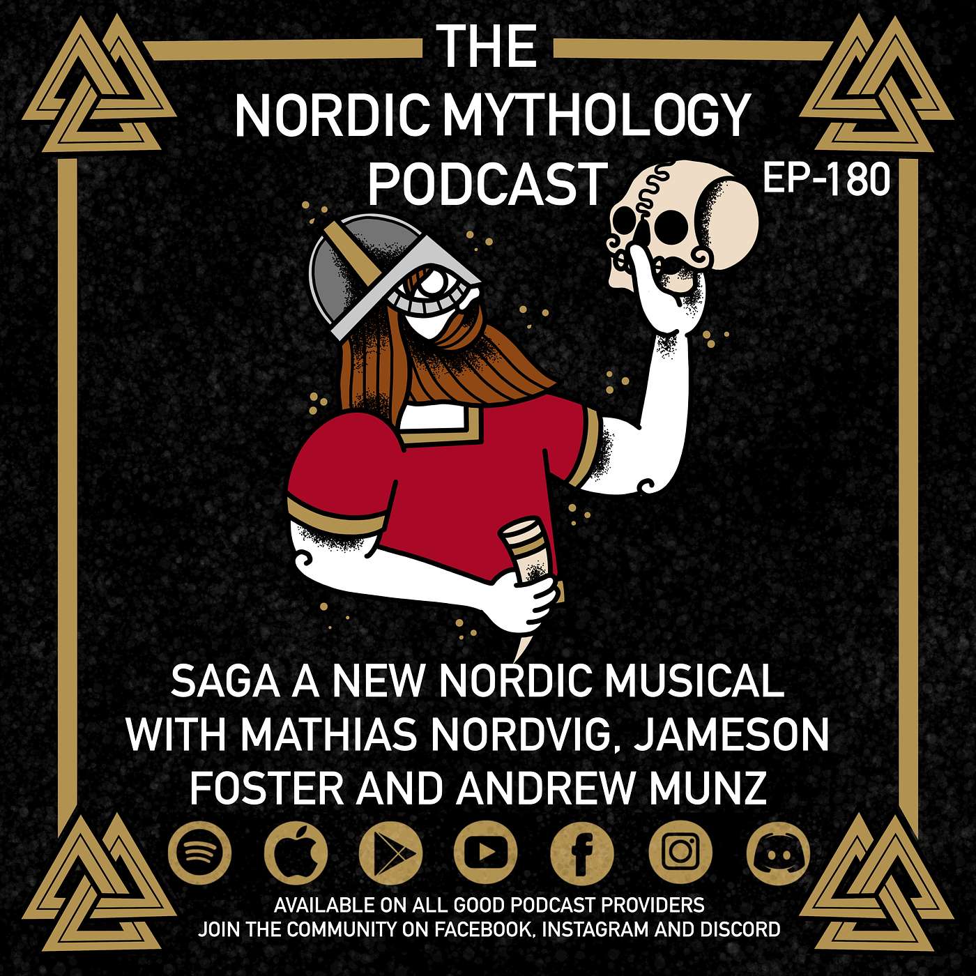 Ep 180 - Saga A New Nordic Musical With Mathias Nordvig, Jameson Foster and Andrew Munz