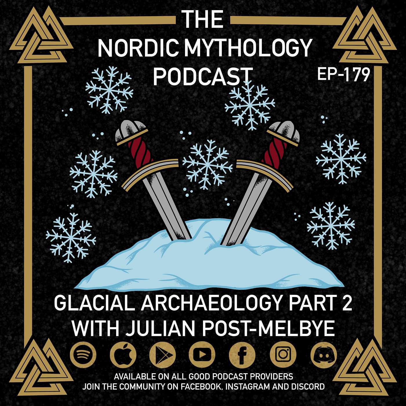cover art for Ep 179 - Glacial Archaeology Pt.2 With Julian Post-Melbye