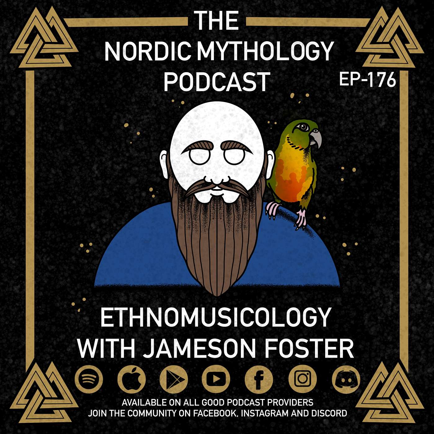 cover art for Ep 176 - Ethnomusicology With Jameson Foster