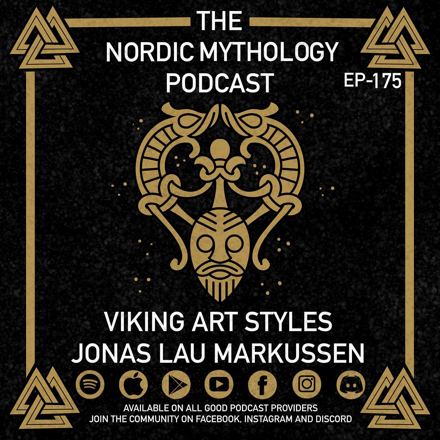 cover art for Ep 175 - Viking Art Styles With Jonas Lau Markussen