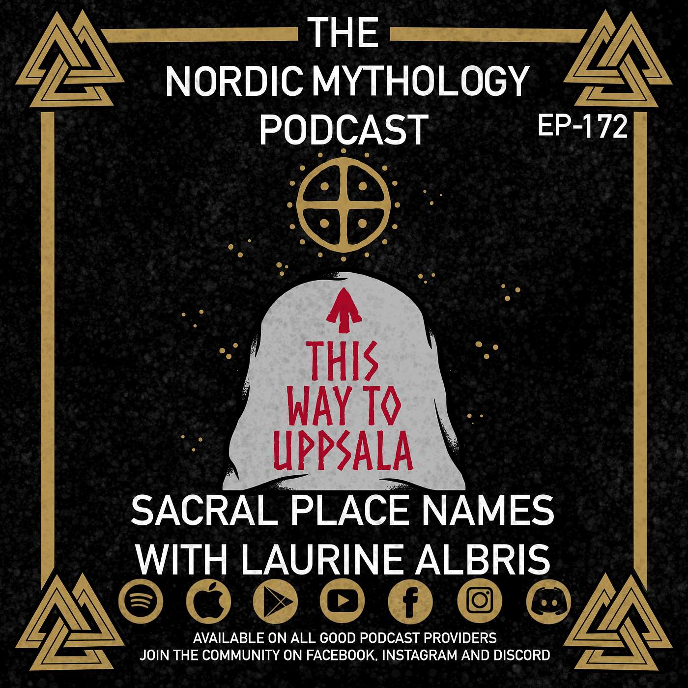 cover art for Ep 172 - Sacral Place-Names With Laurine Albris