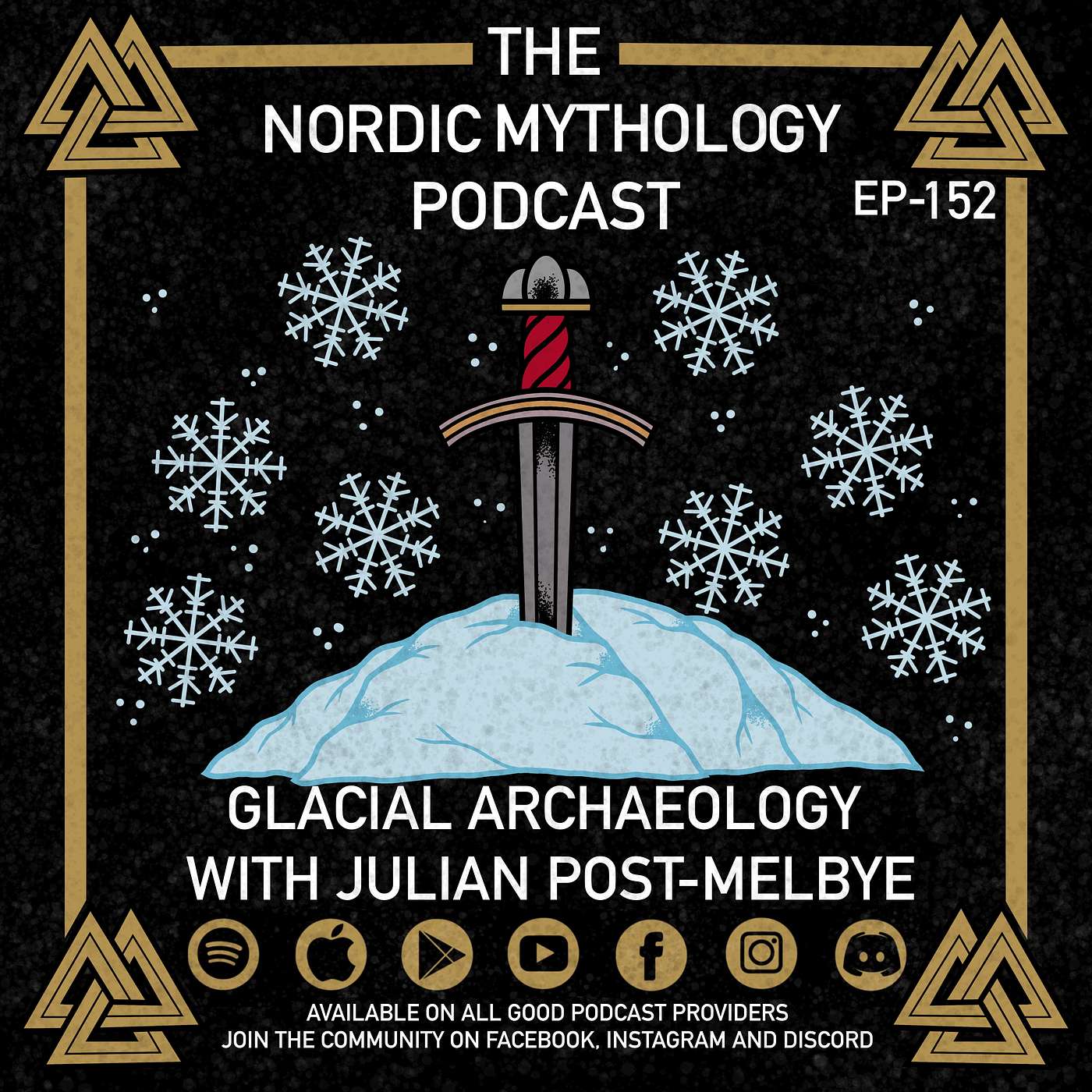 Ep 152 - Glacial Archaeology With Julian Post-Melbye