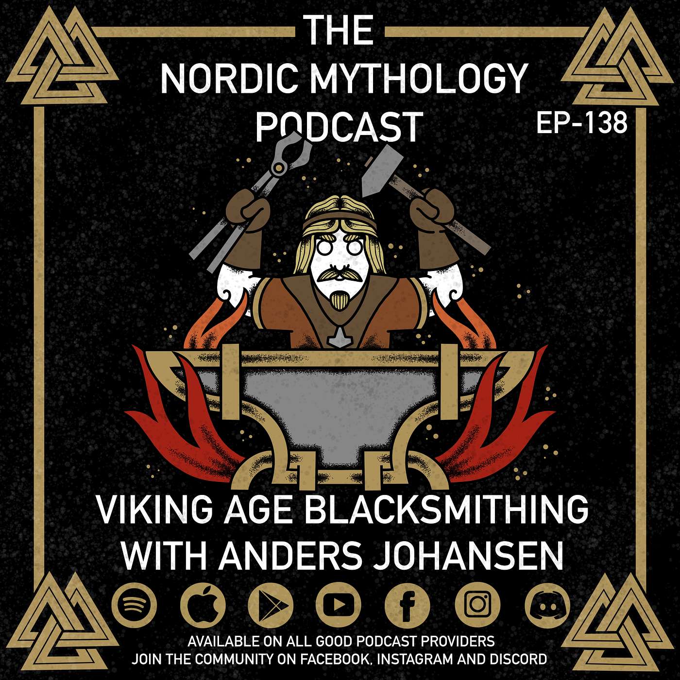 Ep 138 - Viking Age Blacksmithing With Anders Johansen